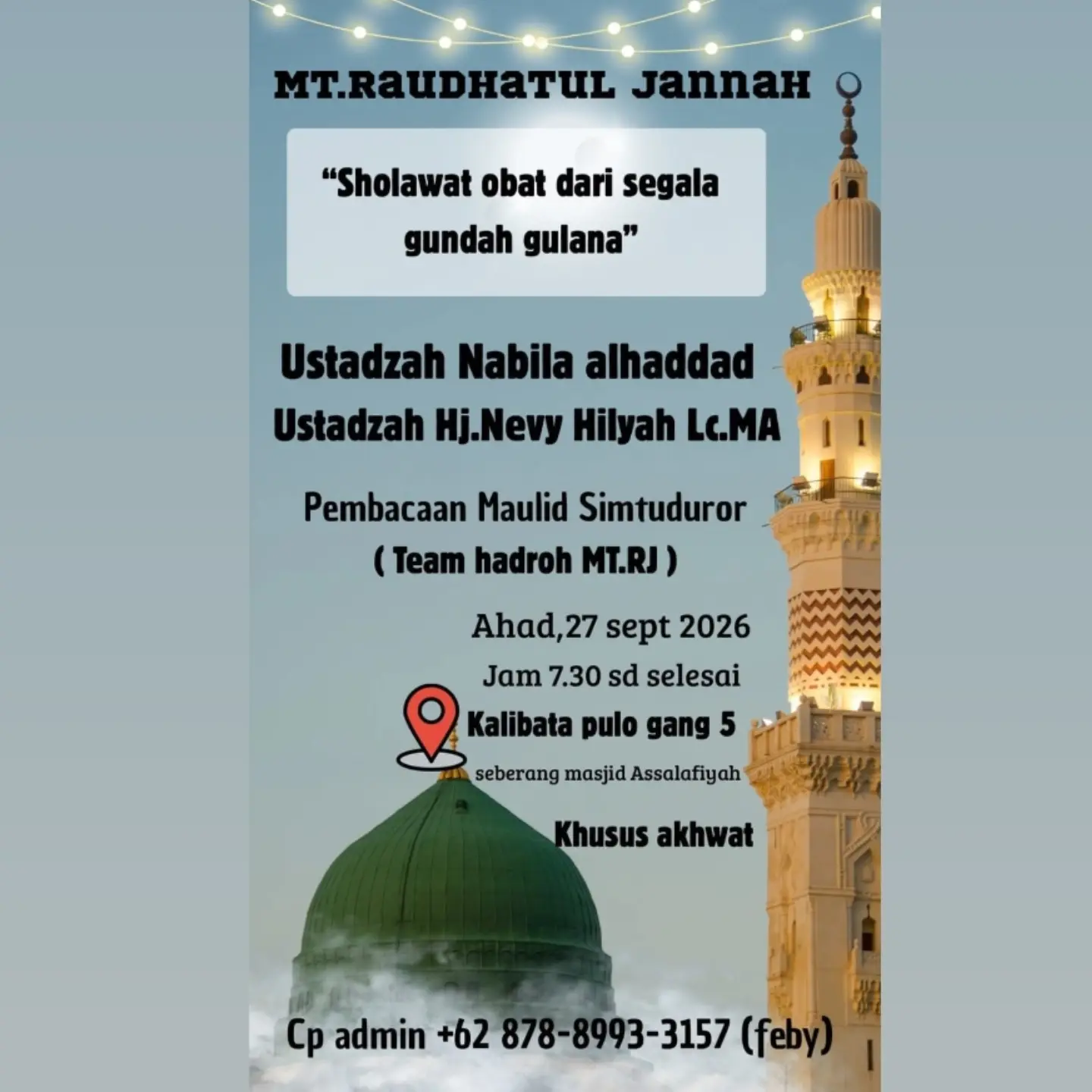 Sholawat obat dari segala gundah guluna
