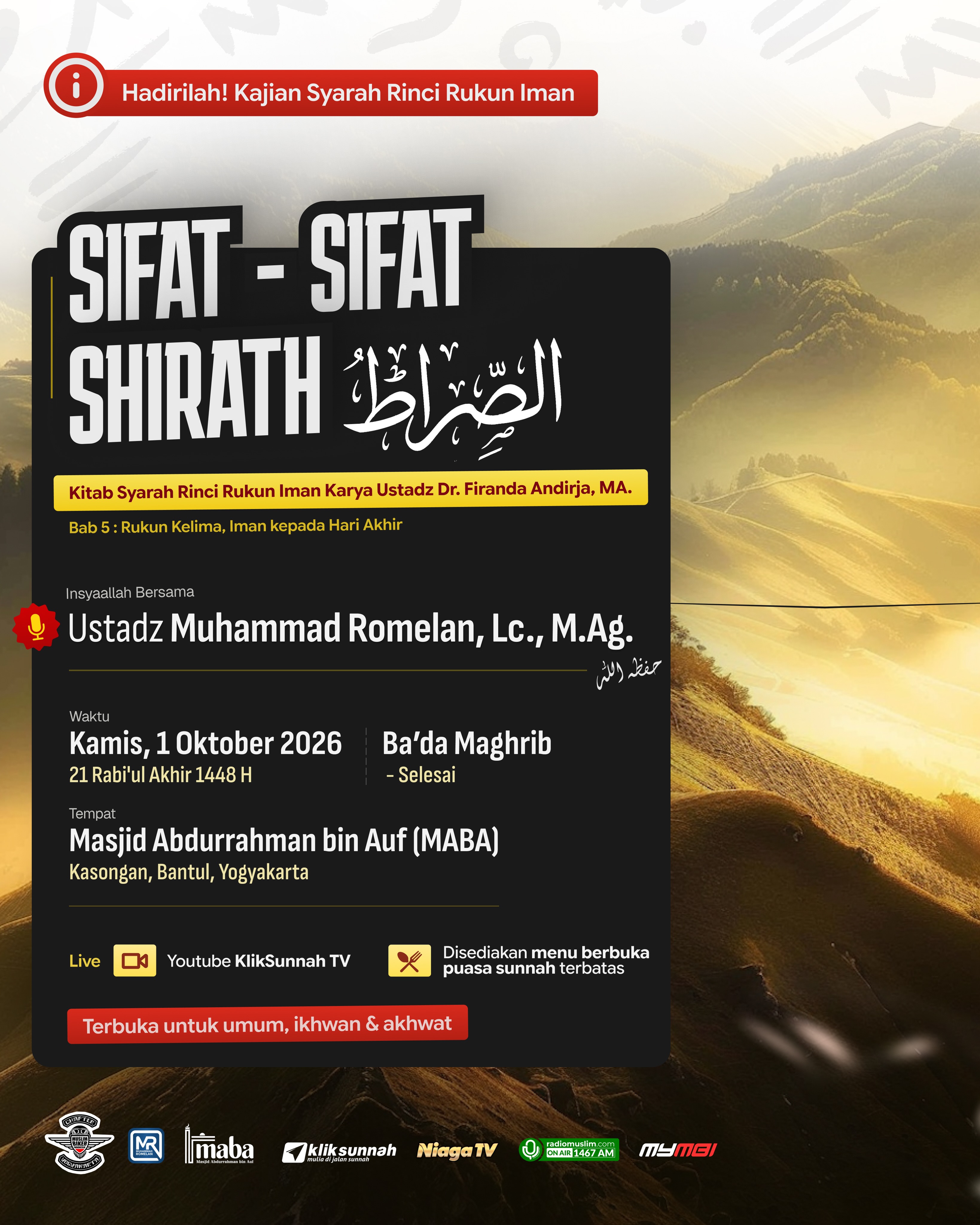 Kajian Syarah Rinci Rukun Iman