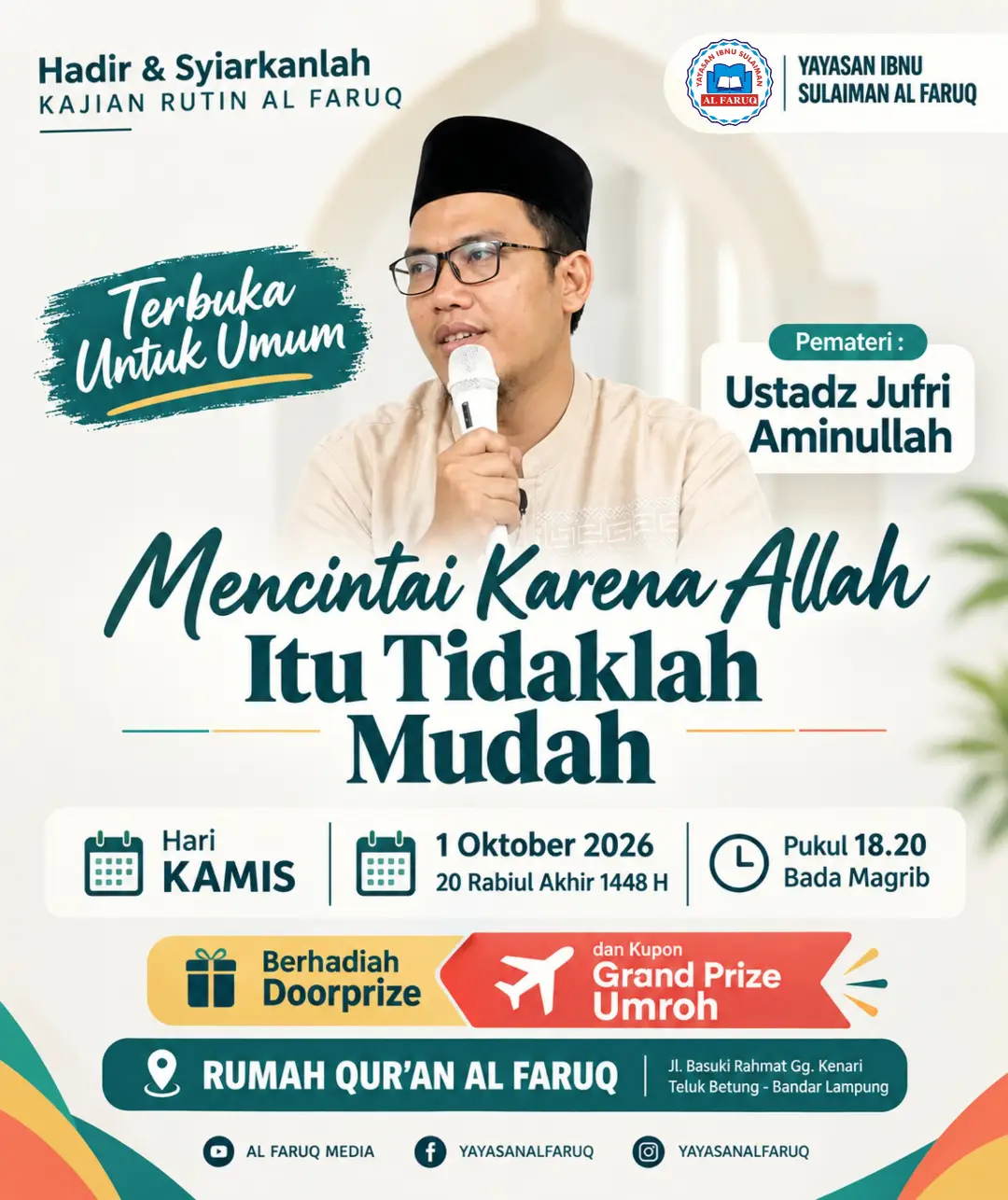 Mencintai Karena Allah Itu Tidaklah Mudah