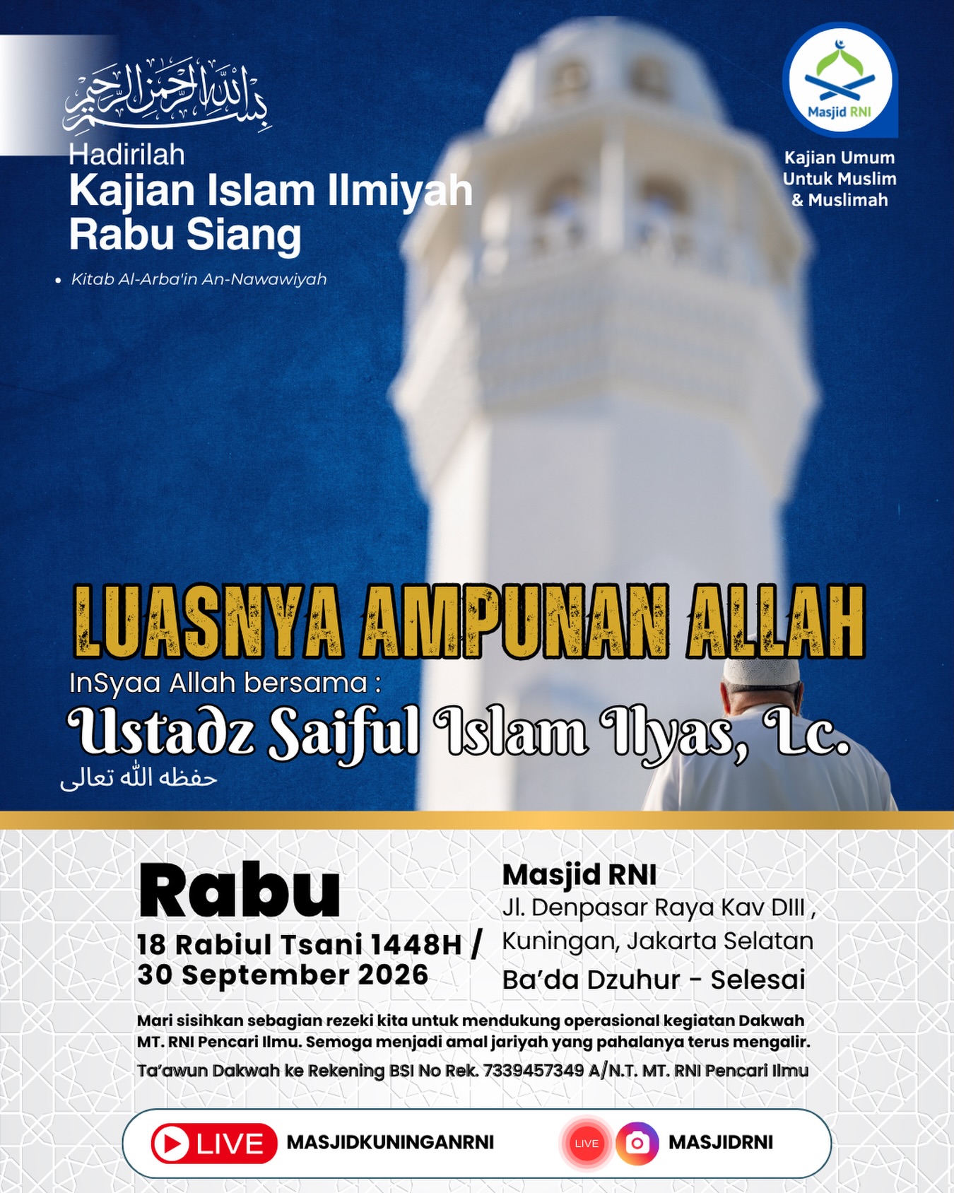 LUASNYA AMPUNAN ALLAH