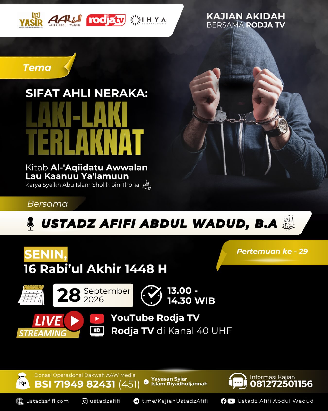 SIFAT AHLI NERAKA: LAKI-LAKI TERLAKNAT