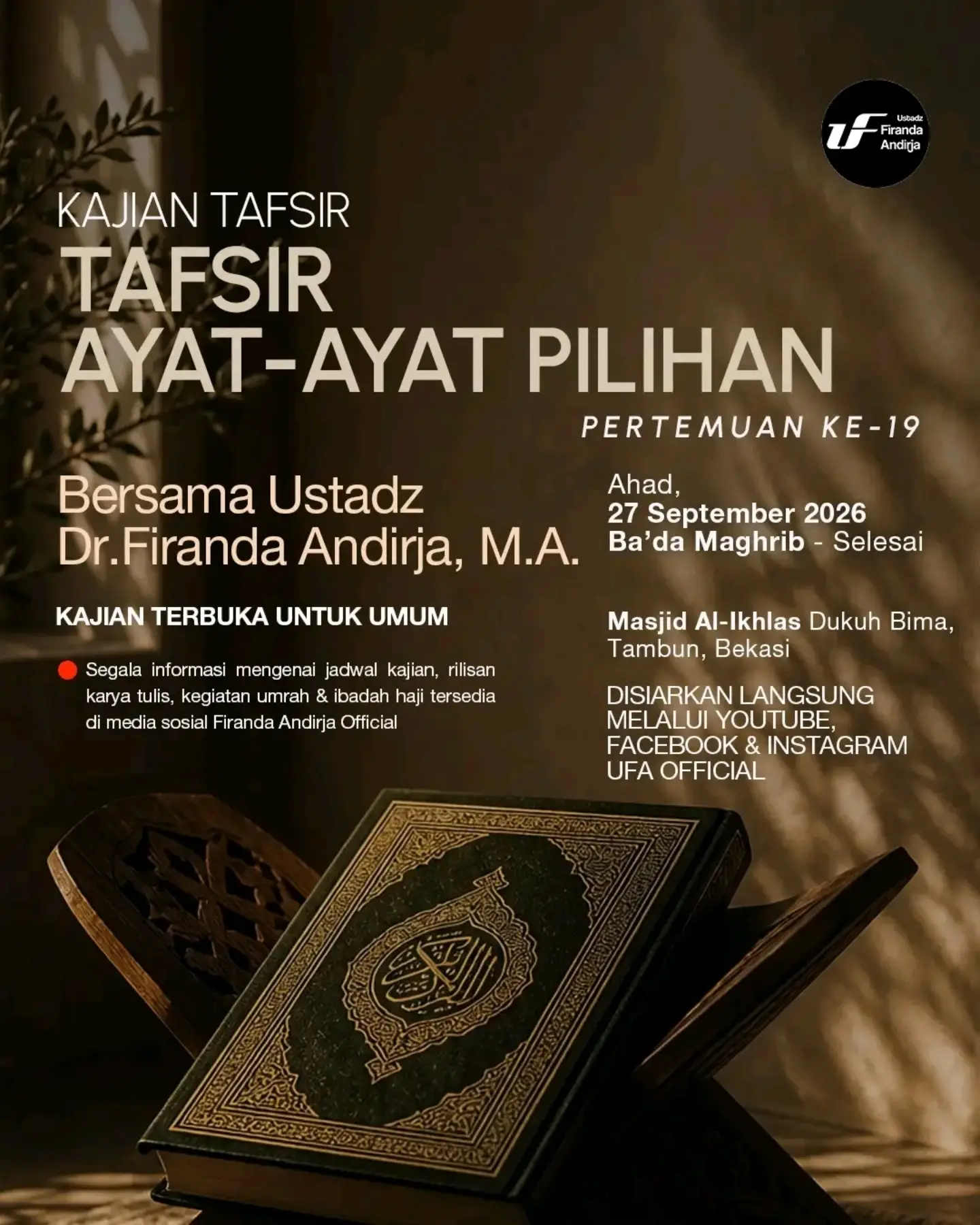 Kajian Tafsir Ayat-Ayat Pilihan