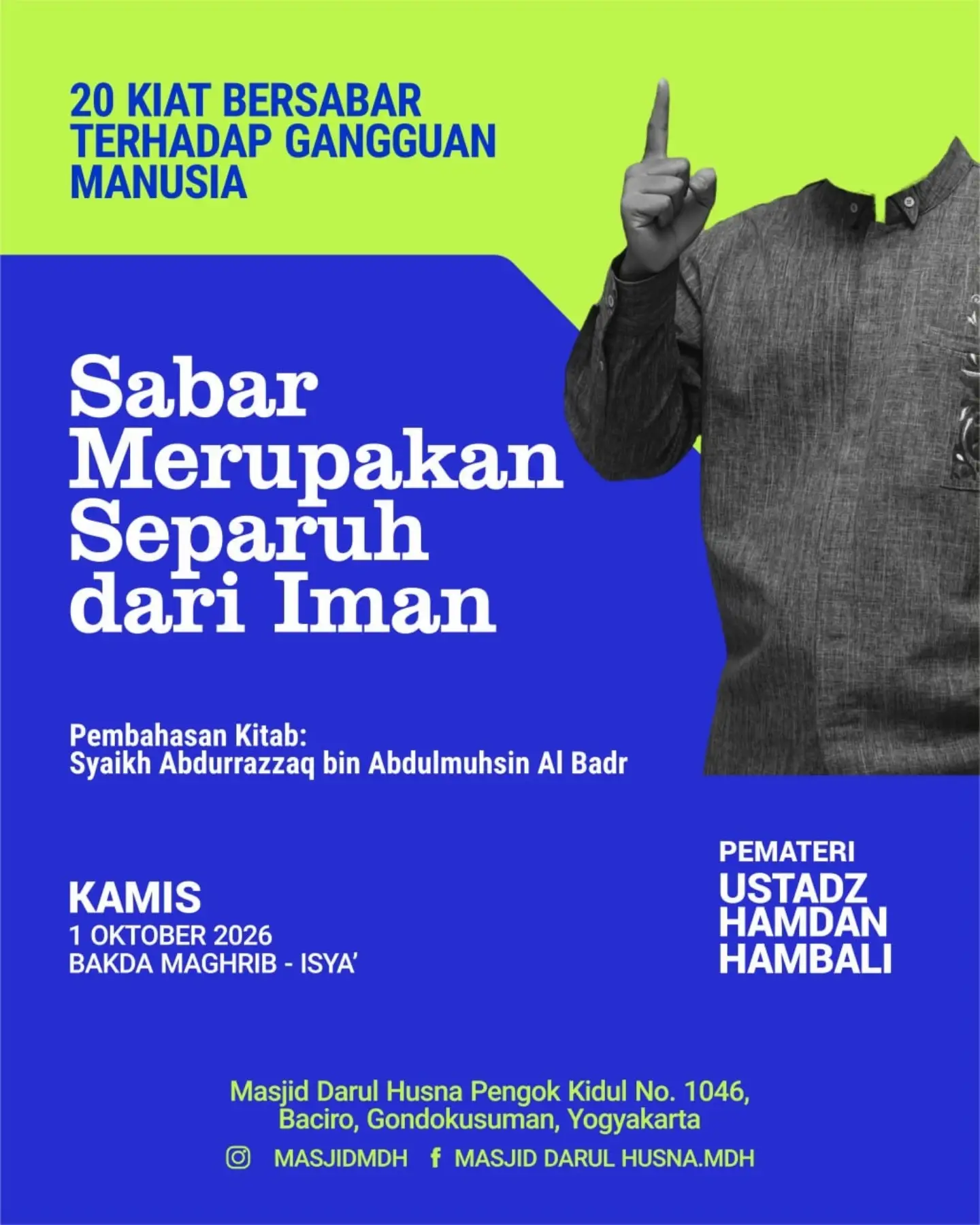 Sabar Merupakan Separuh dari Iman