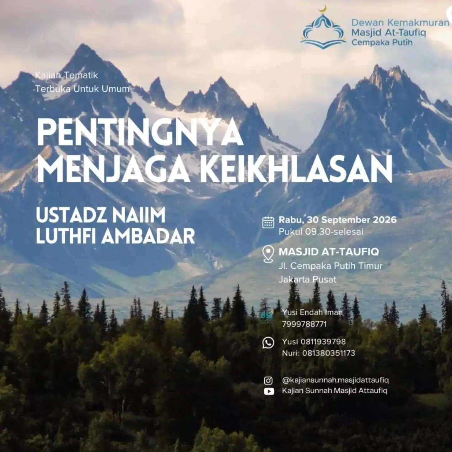 Pentingnya Menjaga Keikhlasan