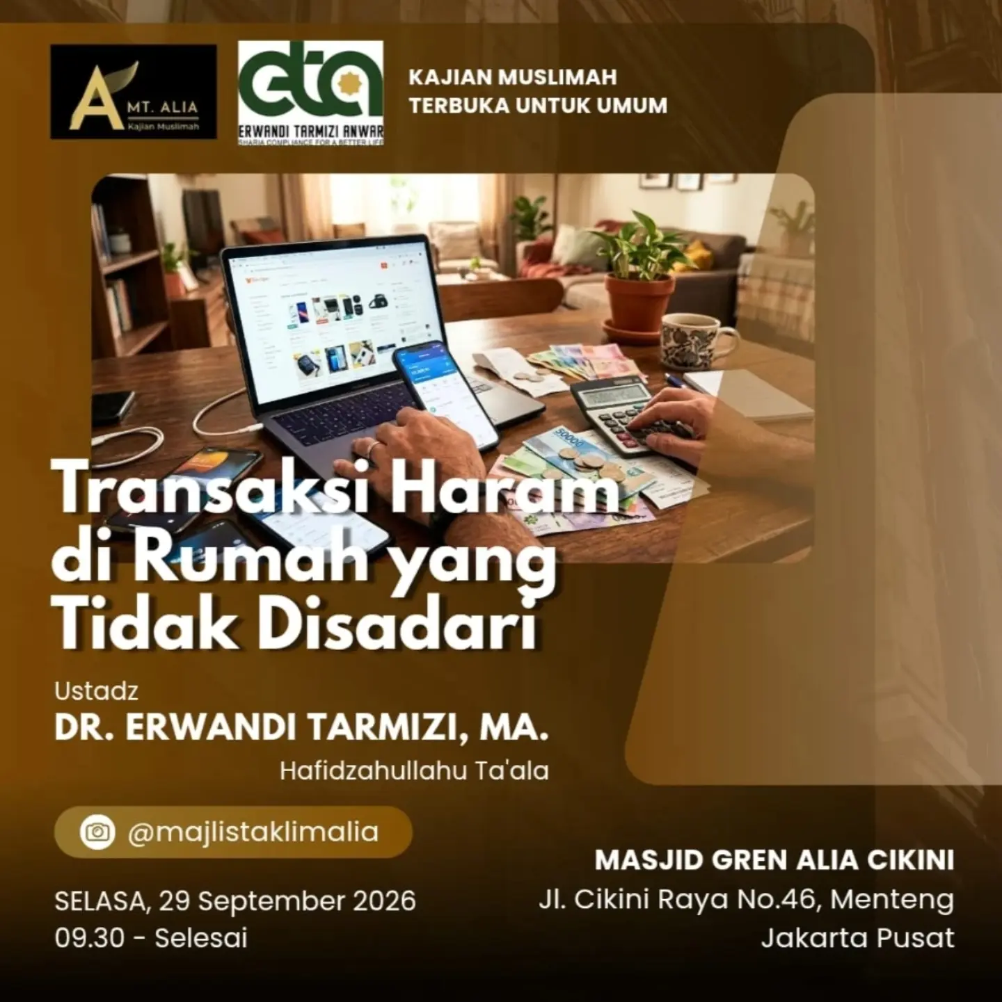 Transaksi Haram di Rumah yang Tidak Disadari