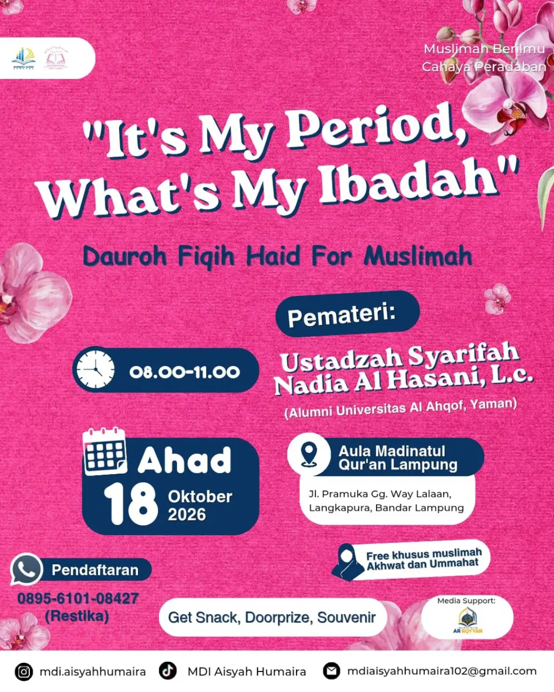 "It's My Period, What's My Ibadah"