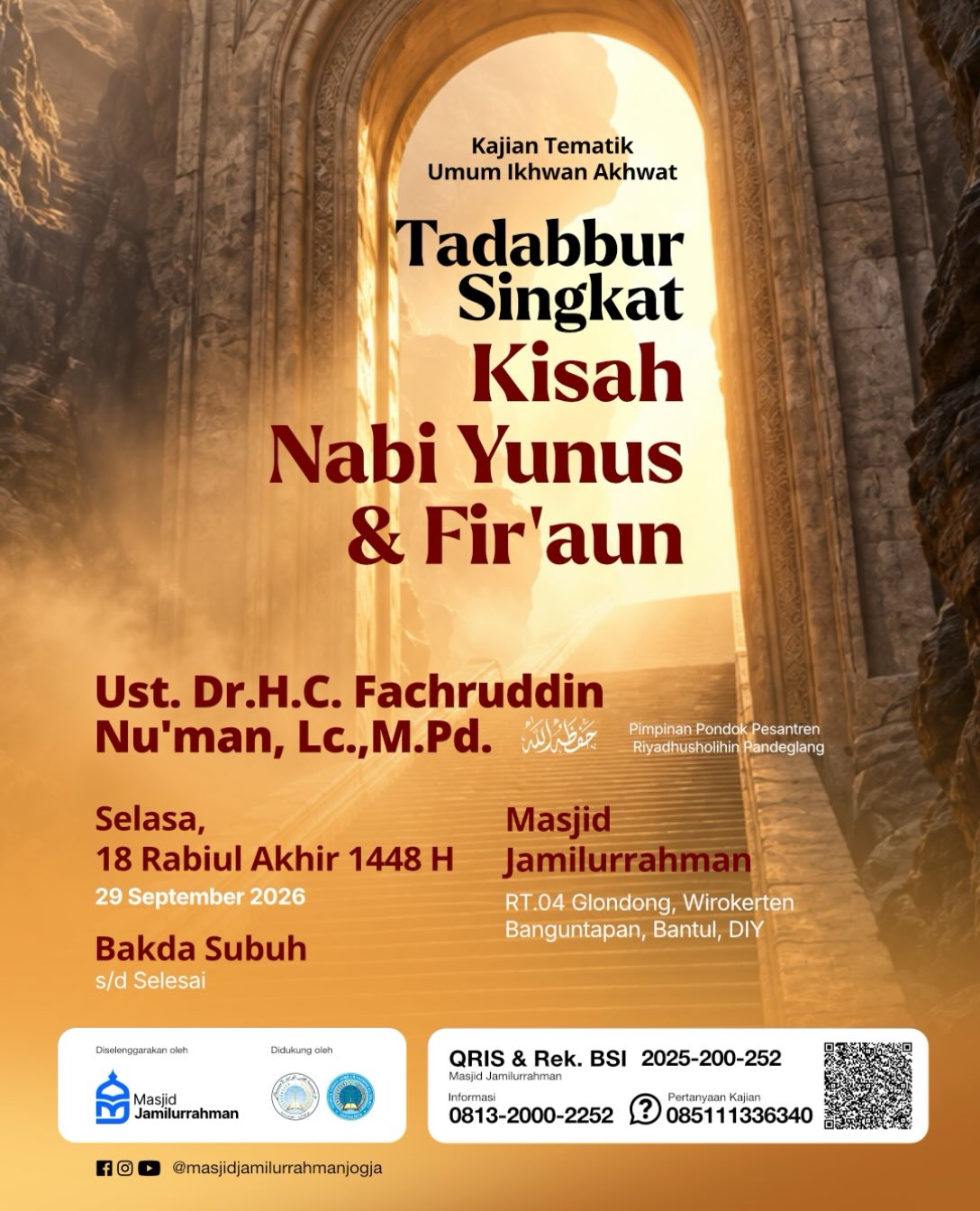 TADABBUR SINGKAT KISAH NABI YUNUS & FIR'AUN