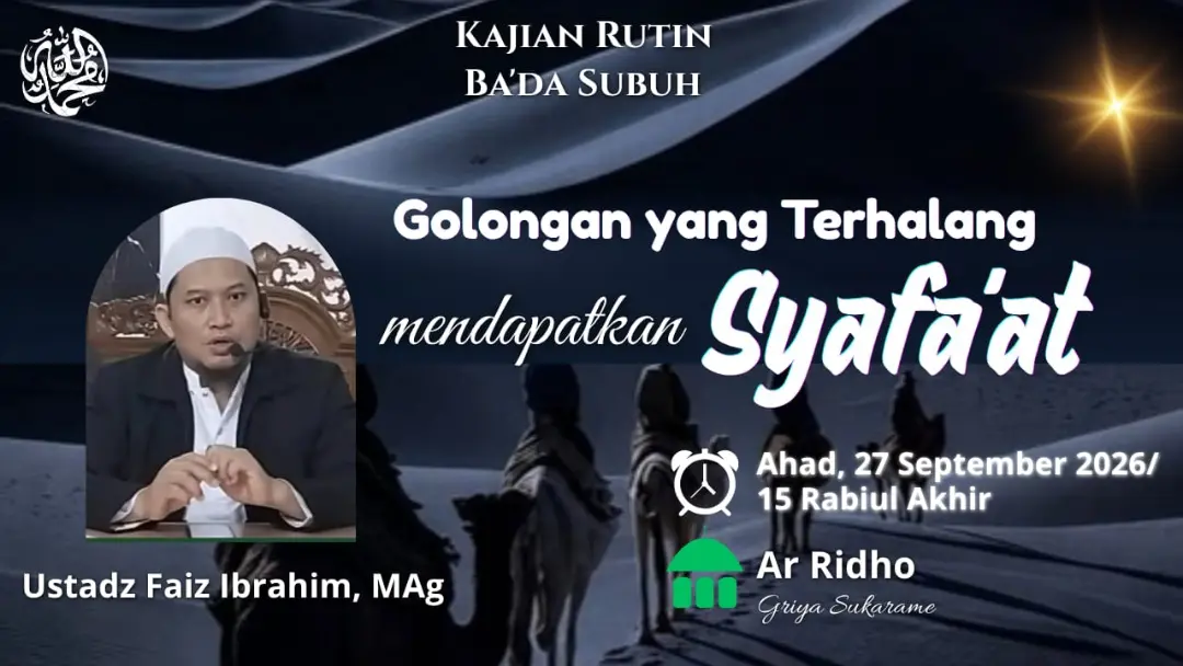 Golongan yang Terhalang mendapatkan Syafaat