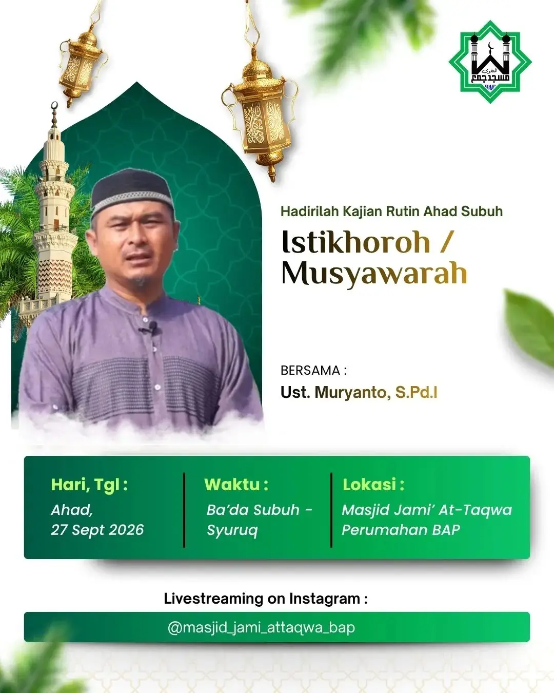 Istikhoroh / Musyawarah