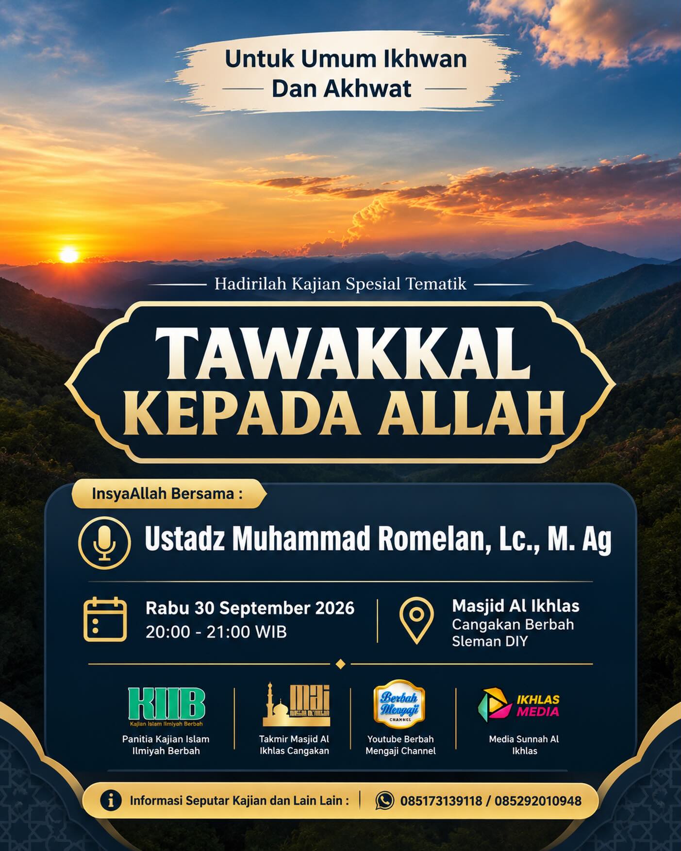 TAWAKKAL KEPADA ALLAH