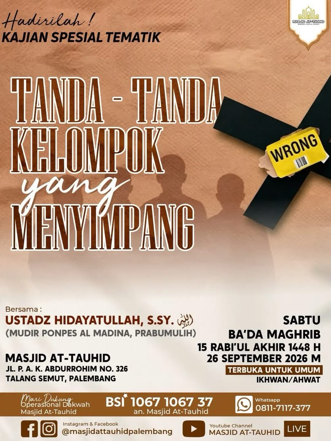 TANDA - TANDA KELOMPOK yang MENYIMPANG