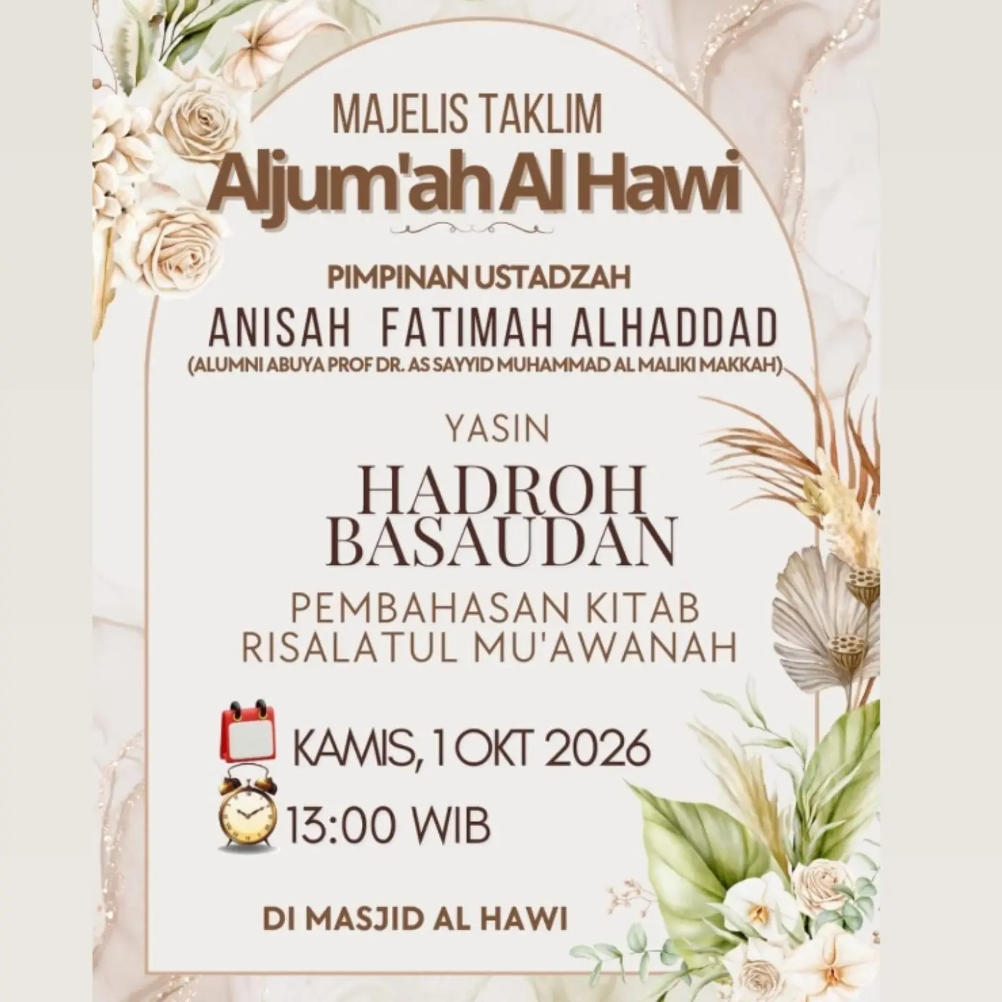 Majelis Taklim Ajum'ah Al Hawi