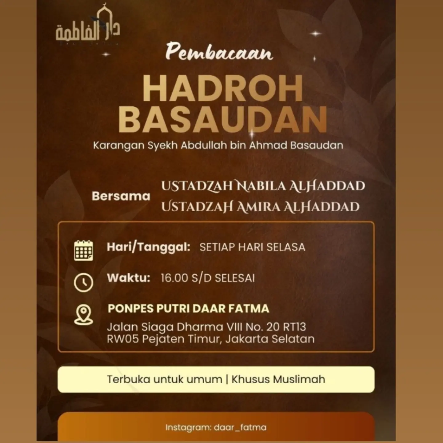 Pembacaan Hadroh Basaudan