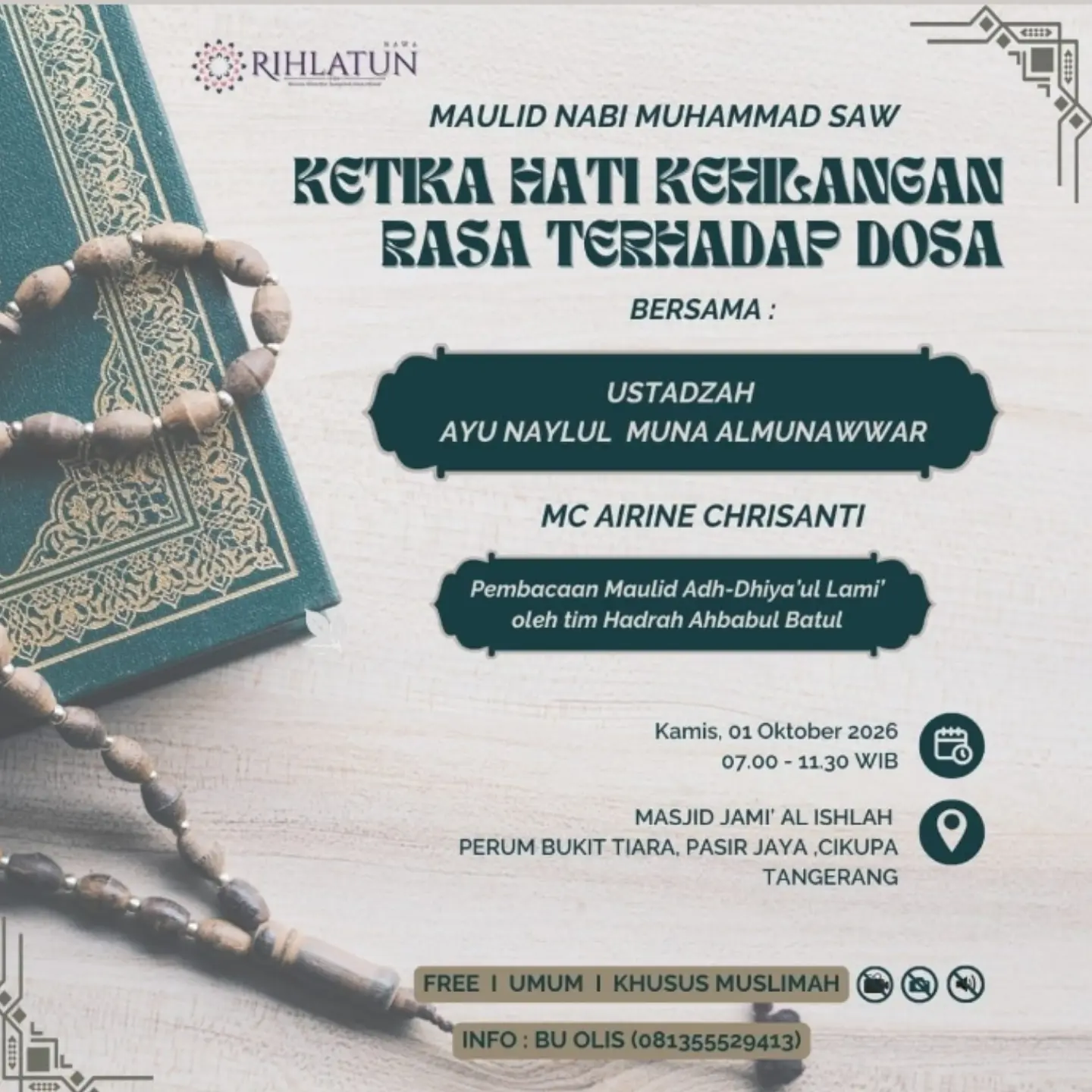 Maulid Nabi Muhammad SAW