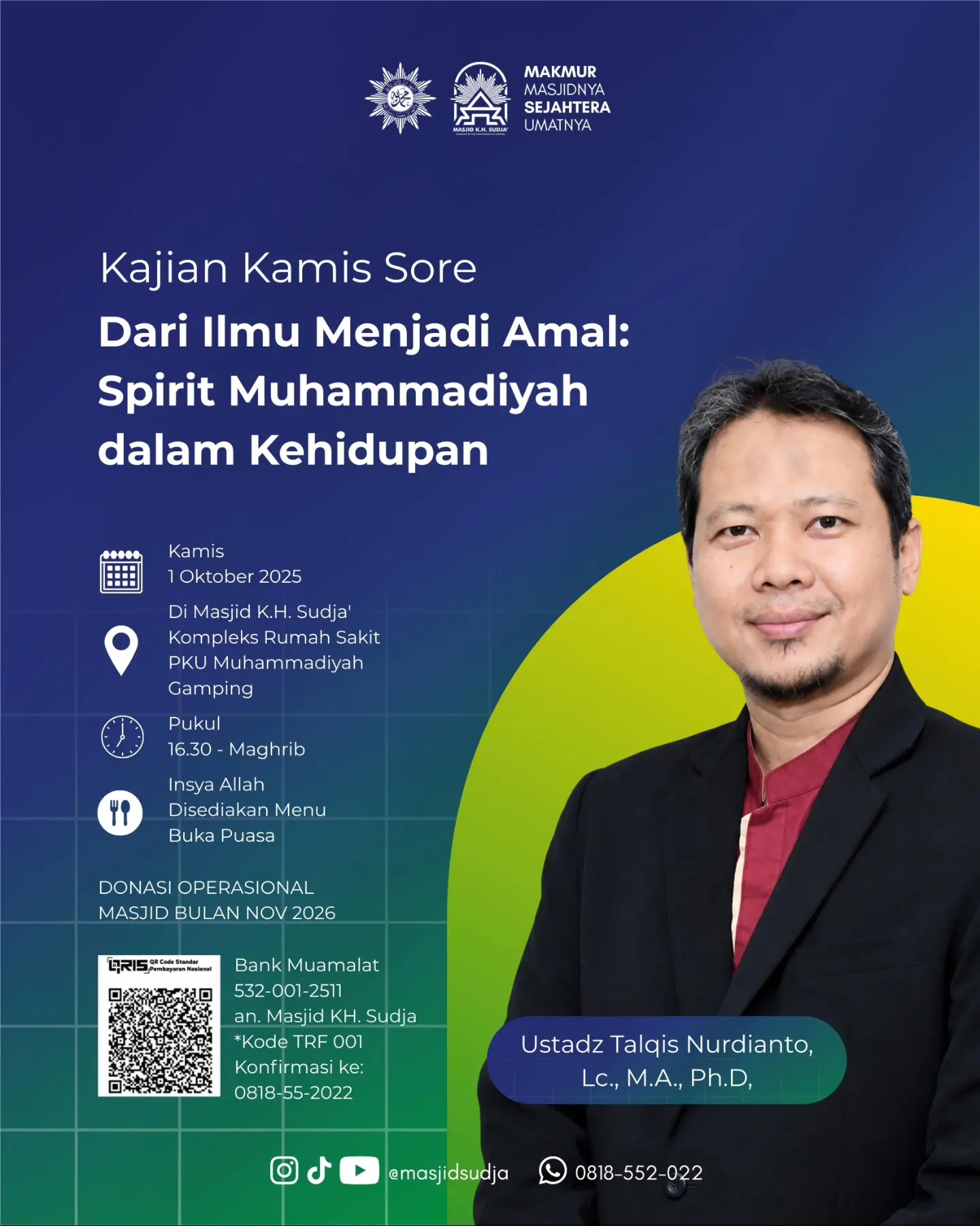 Dari Ilmu Menjadi Amal: Spirit Muhammadiyah dalam Kehidupan