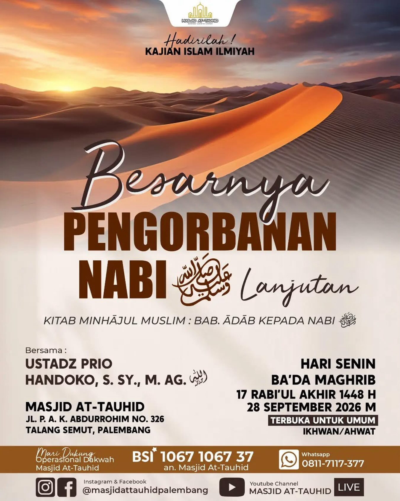 Besarnya Pengorbanan Nabi