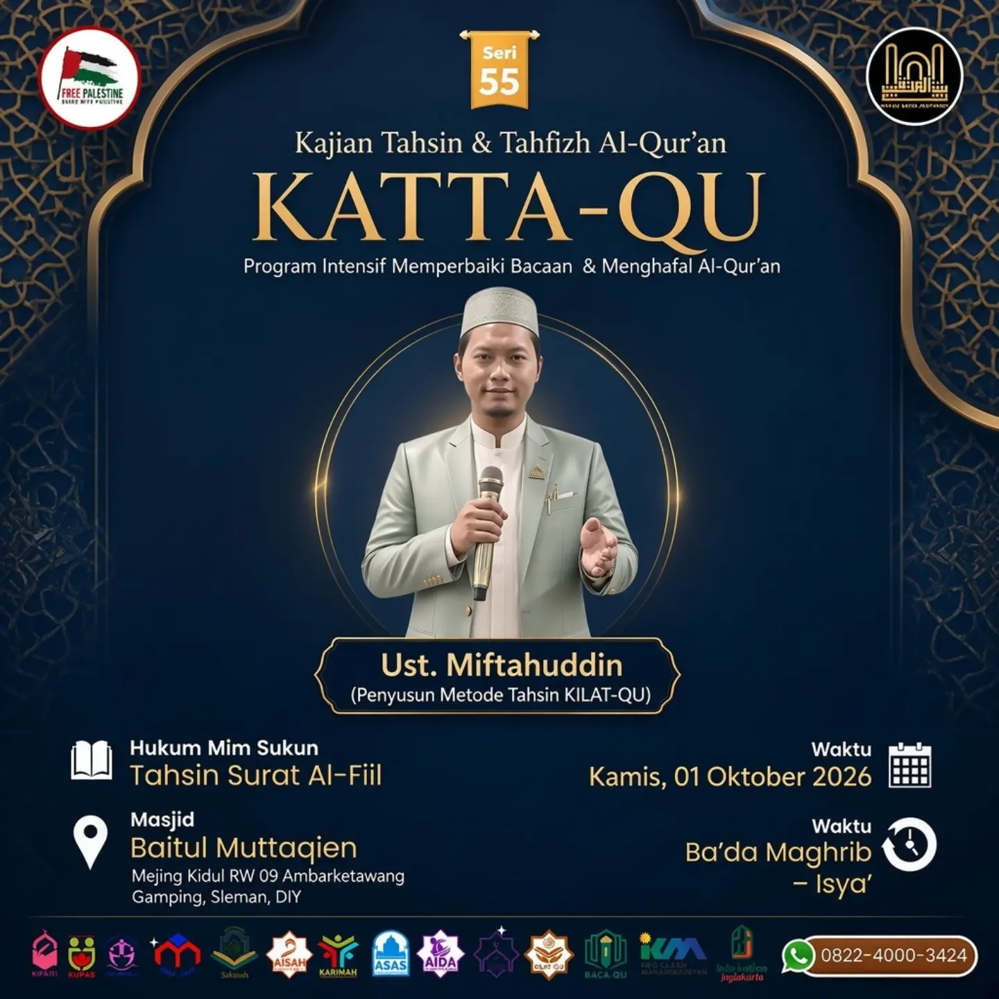 Kajian Tahsin & Tahfizh Al-Qur’an