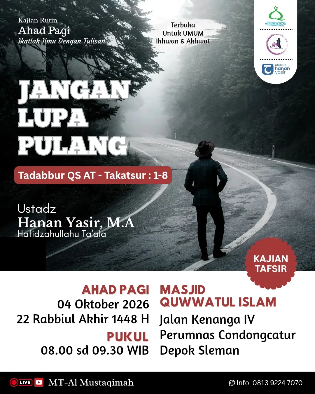 JANGAN LUPA PULANG