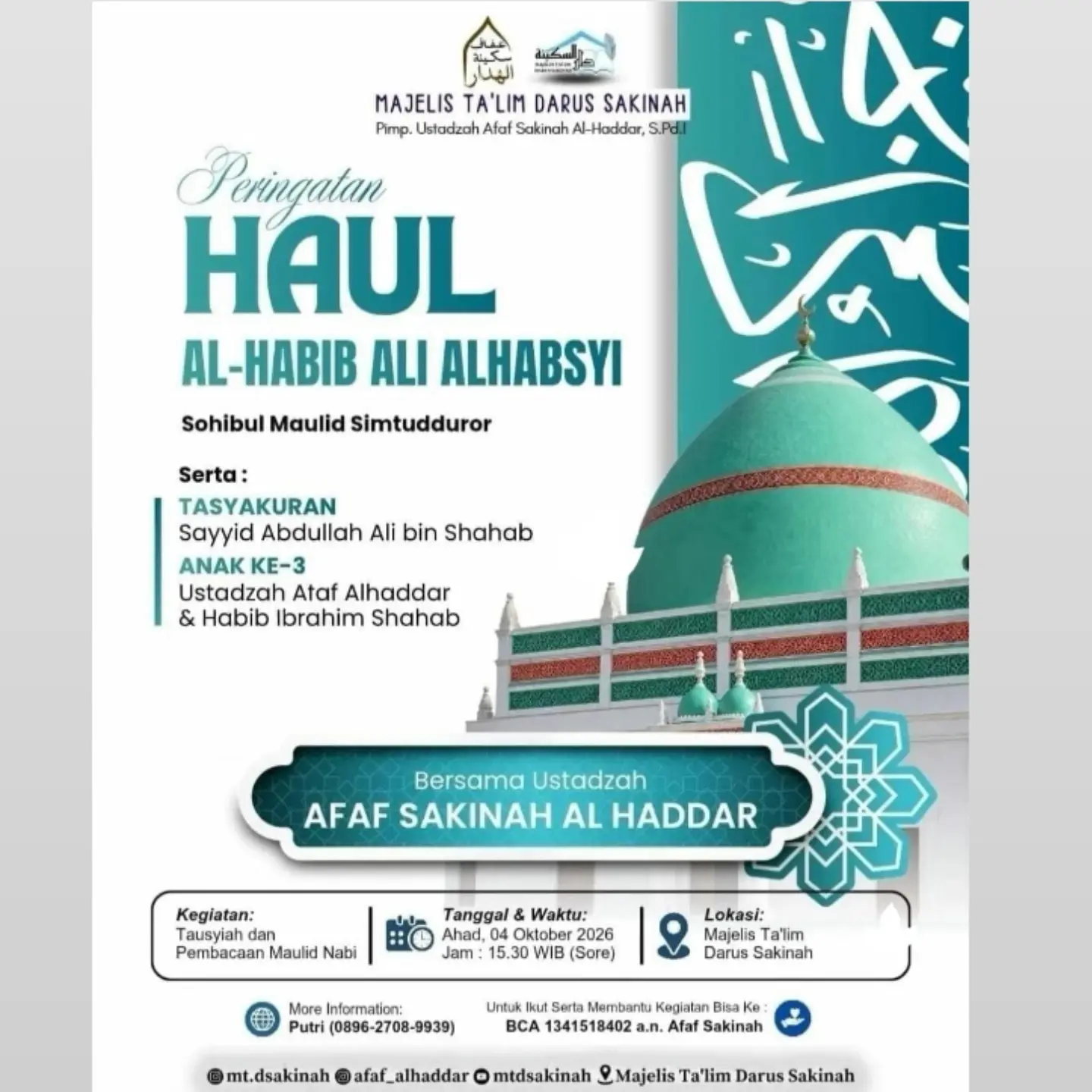 Peringatan Haul Al-Habib Ali Alhabsyi
