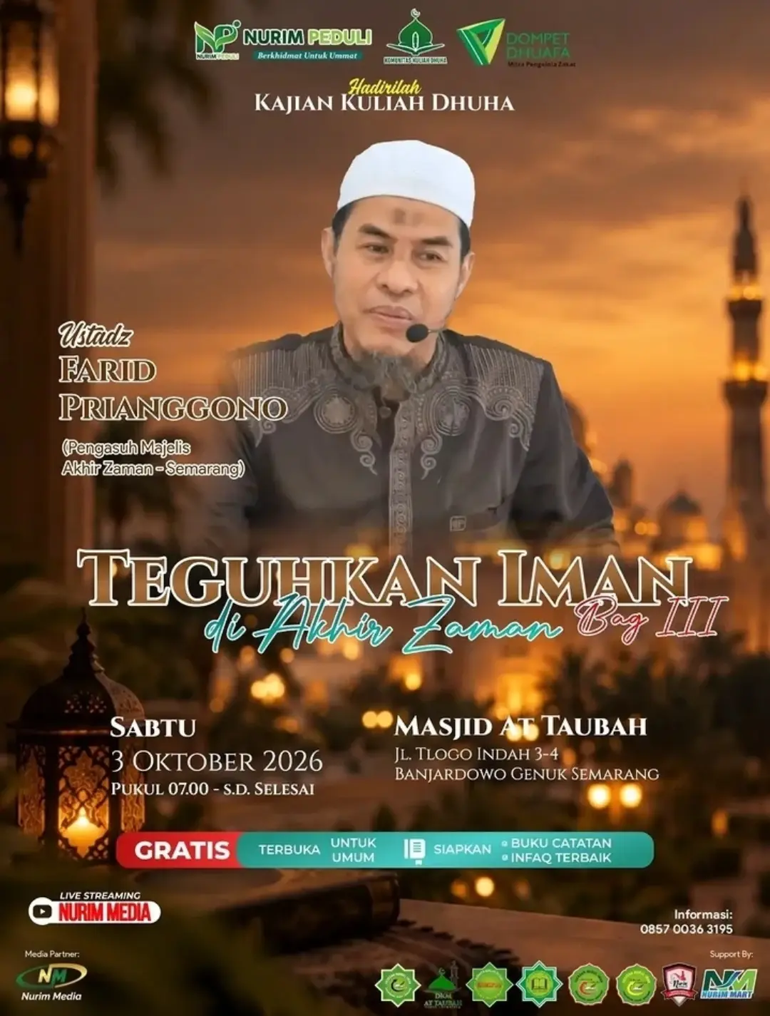 Teguhkan Iman di Akhir Zaman