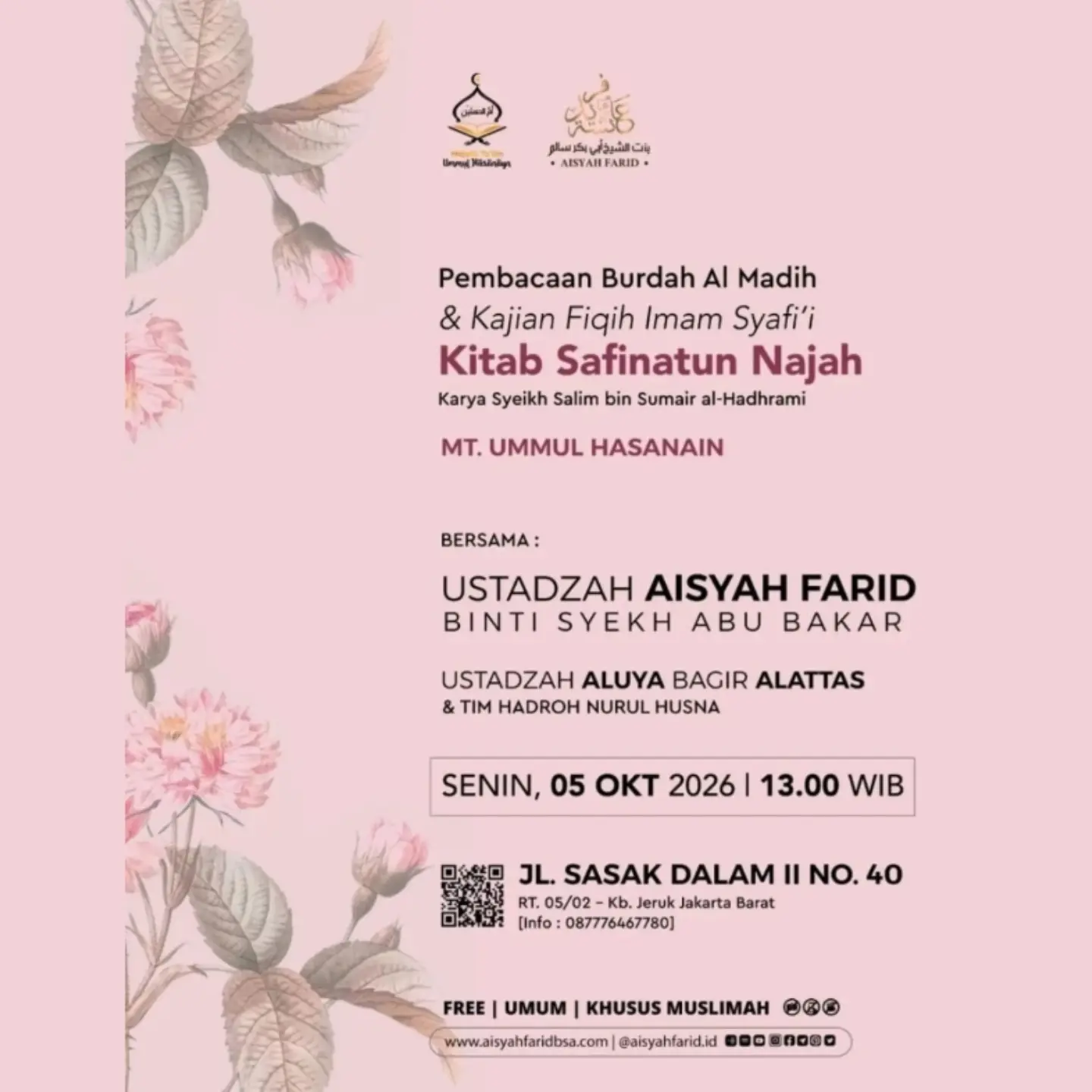 Kajian Fiqih Imam Syafii - Kitab Safinatun Najah