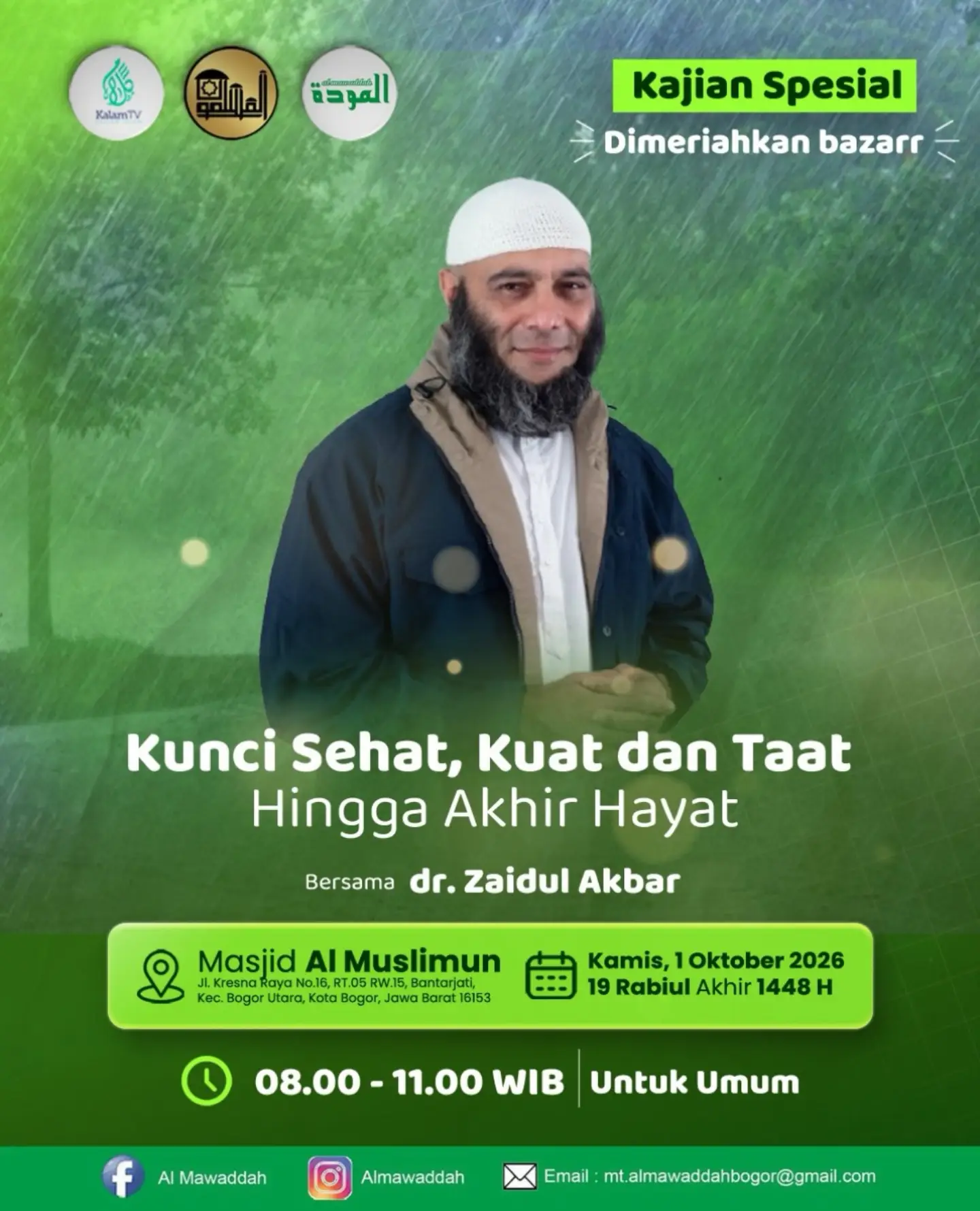 Kunci Sehat, Kuat dan Taat Hingga Akhir Hayat