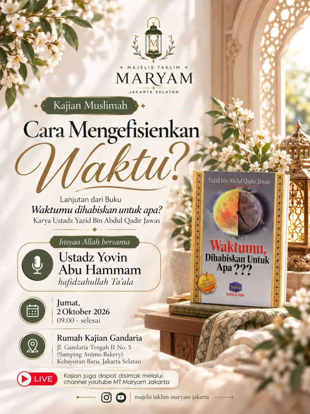 Cara Mengefisienkan Waktu?