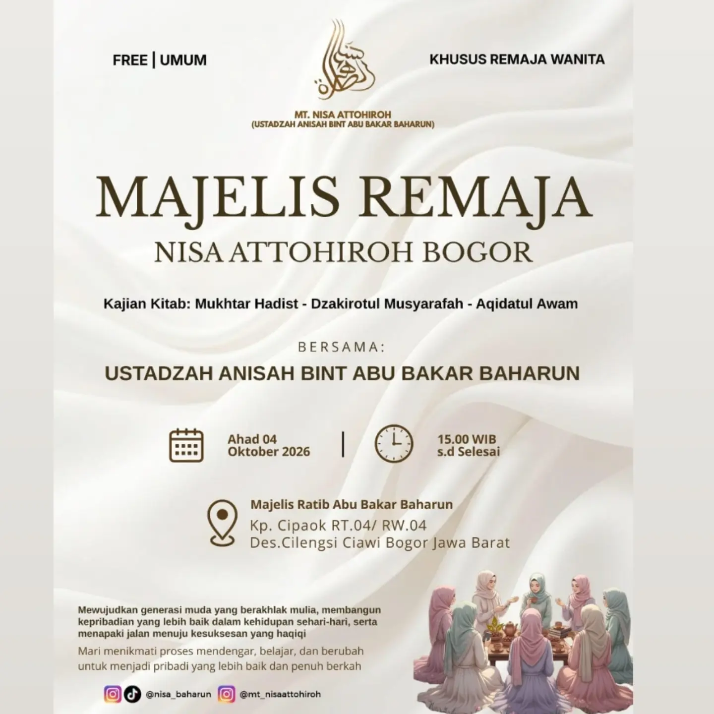 MAJELIS REMAJA NISA ATTOHIROH BOGOR