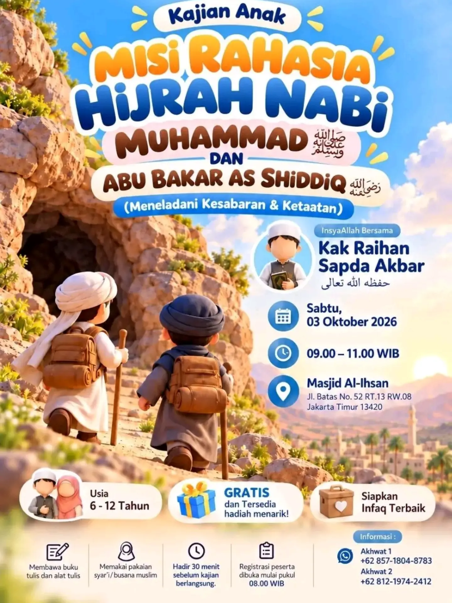 Misi Rahasia Hijrah Nabi Muhammad dan Abu Bakar as Shiddiq