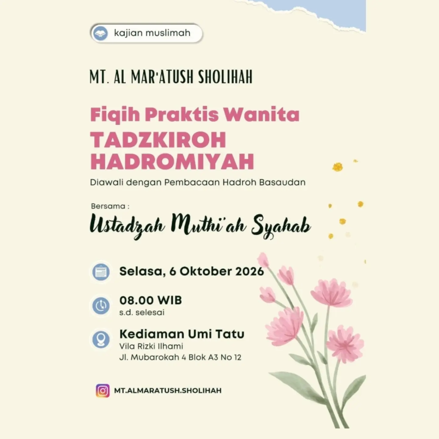 Fiqh Praktis Wanita Tadzkiroh Hadromiyah