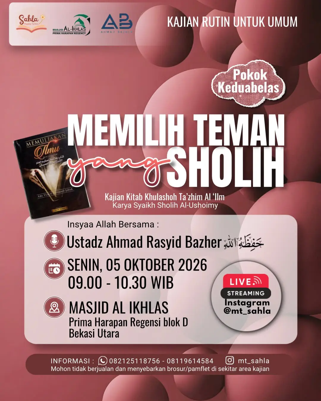 Memilih Teman yang Sholih