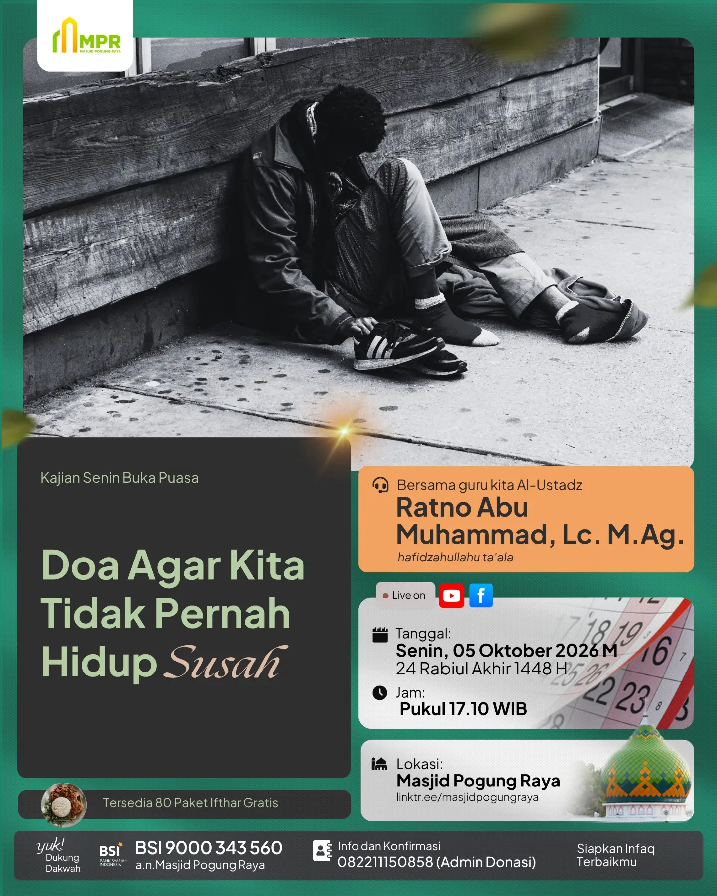 Doa Agar Kita Tidak Pernah Hidup Susah