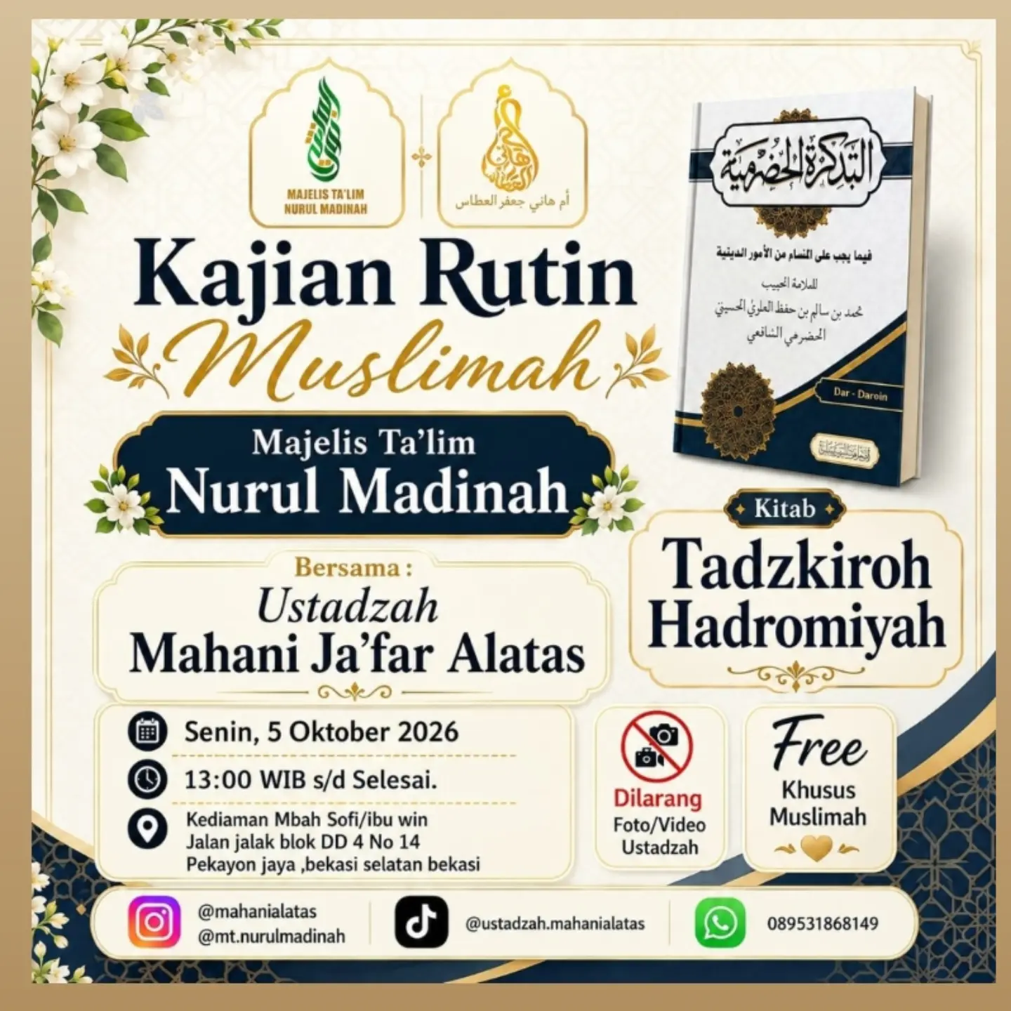 Kajian Rutin Muslimah