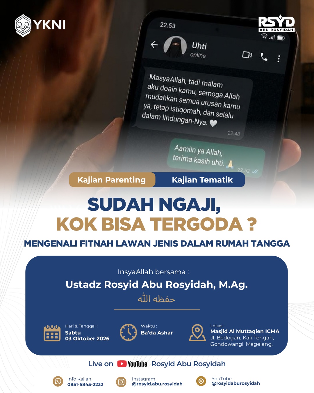 SUDAH NGAJI, KOK BISA TERGODA?