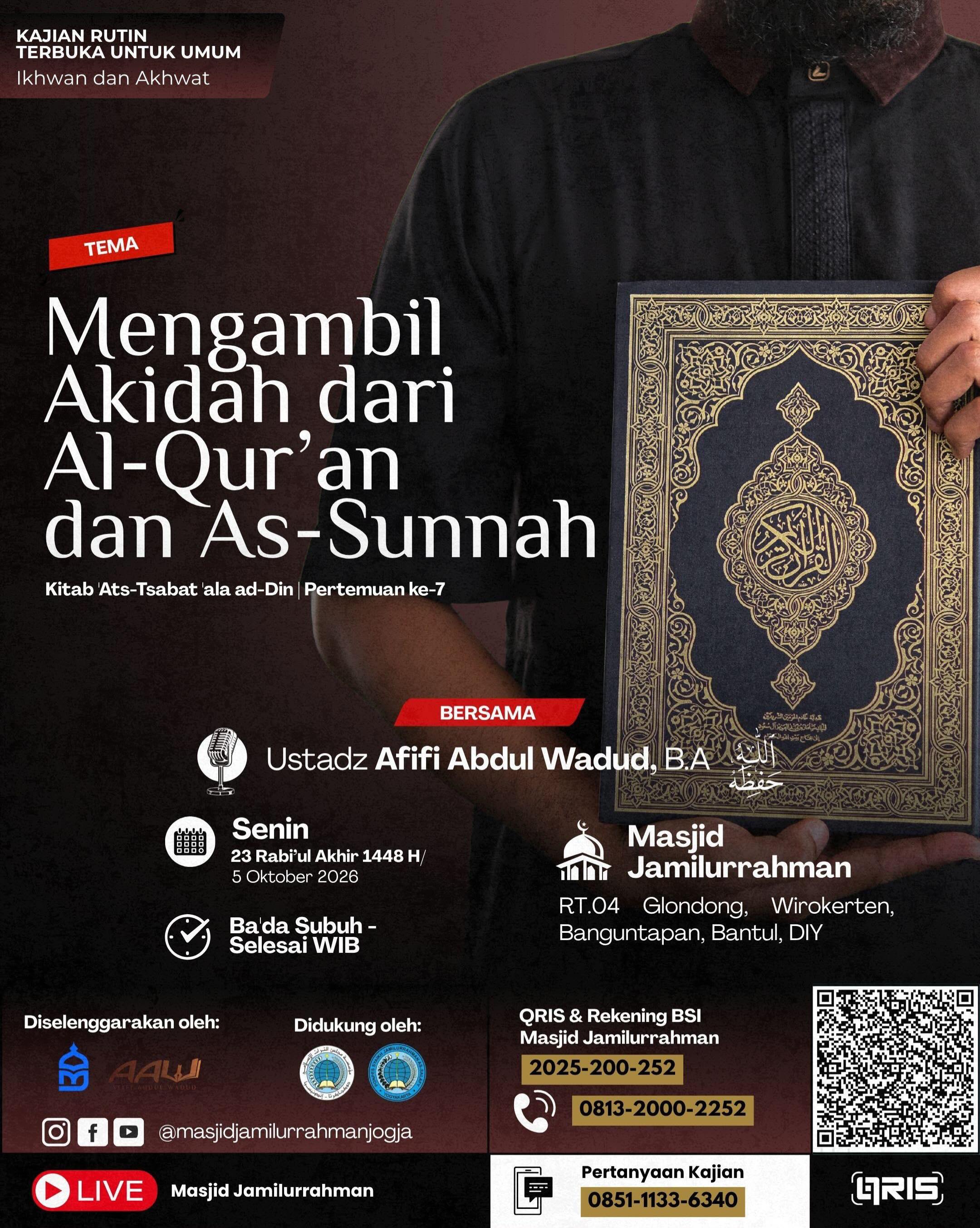 Mengambil Akidah dari Al-Qur’an dan As-Sunnah