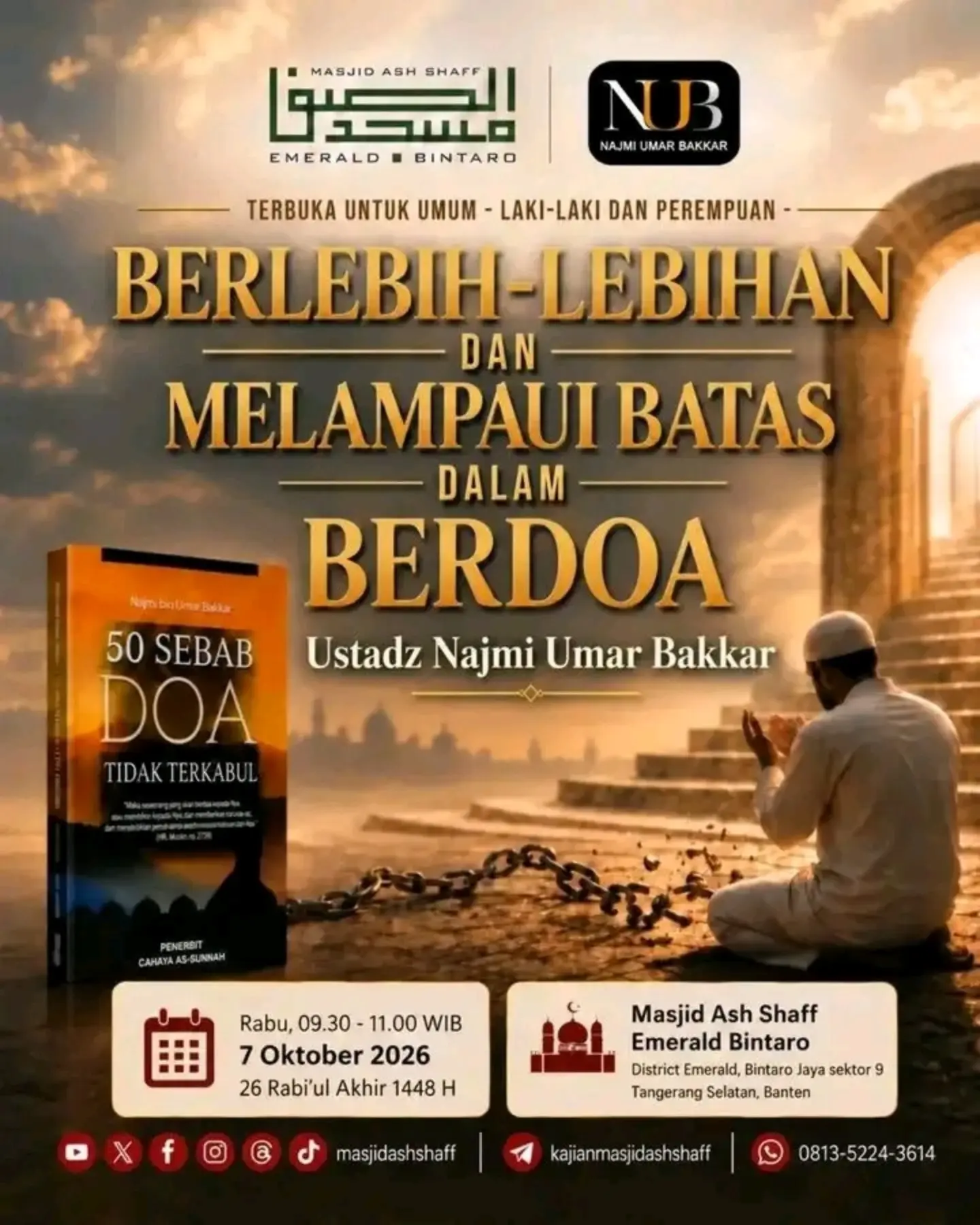BERLEBIH-LEBIHAN DAN MELAMPAUI BATAS DALAM BERDOA