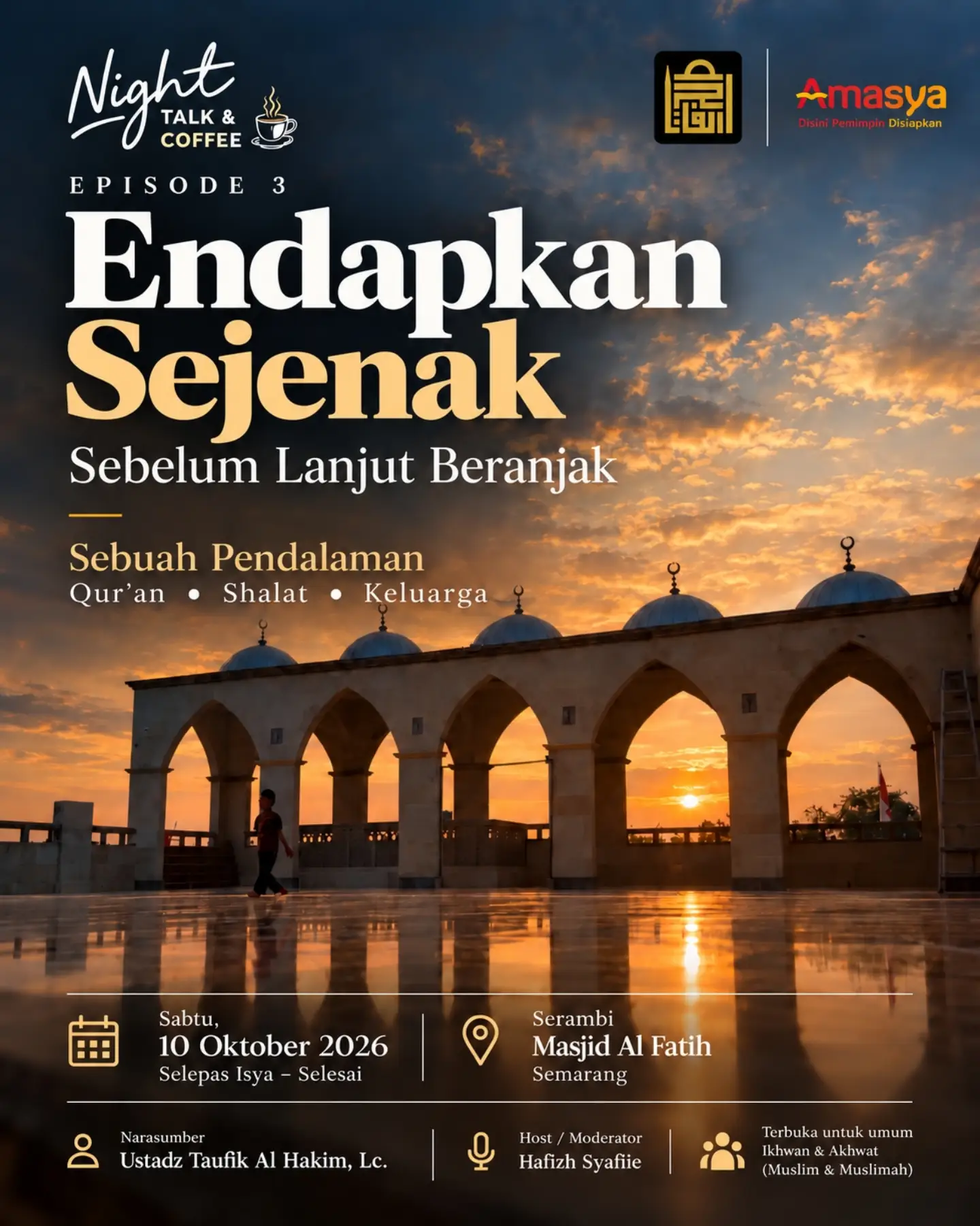 Endapkan Sejenak Sebelum Lanjut Beranjak