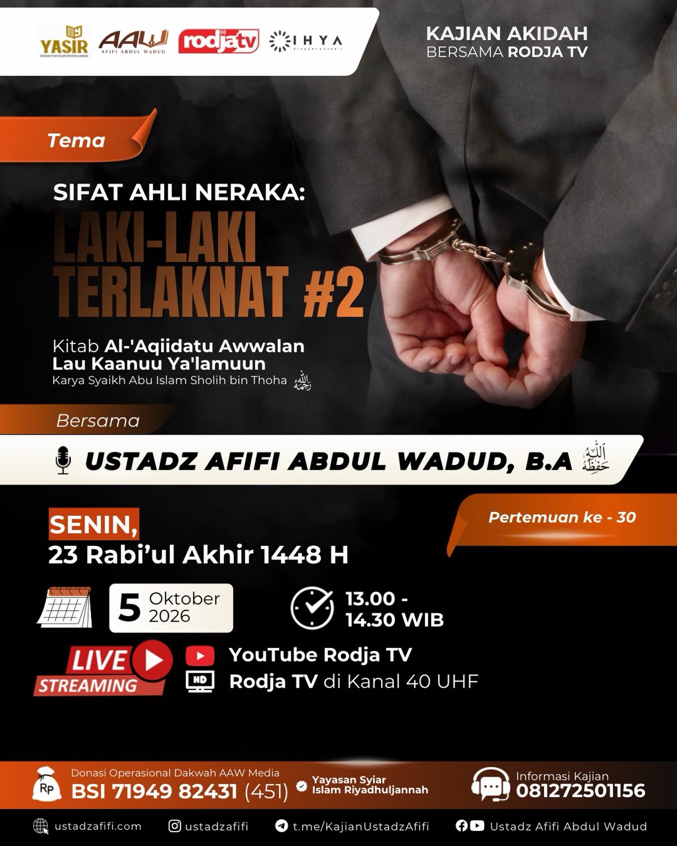 SIFAT AHLI NERAKA: LAKI-LAKI TERLAKNAT #2