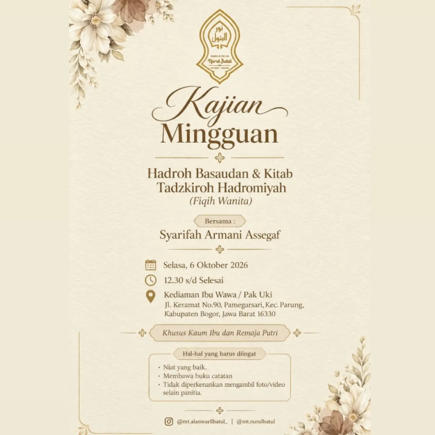 Kajian Mingguan