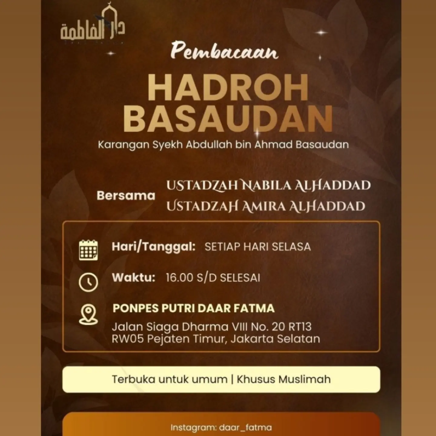 Pembacaan Hadroh Basaudan