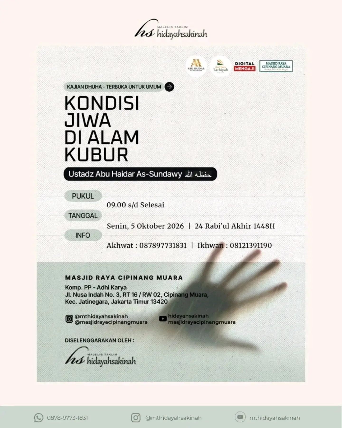 KONDISI JIWA DI ALAM KUBUR