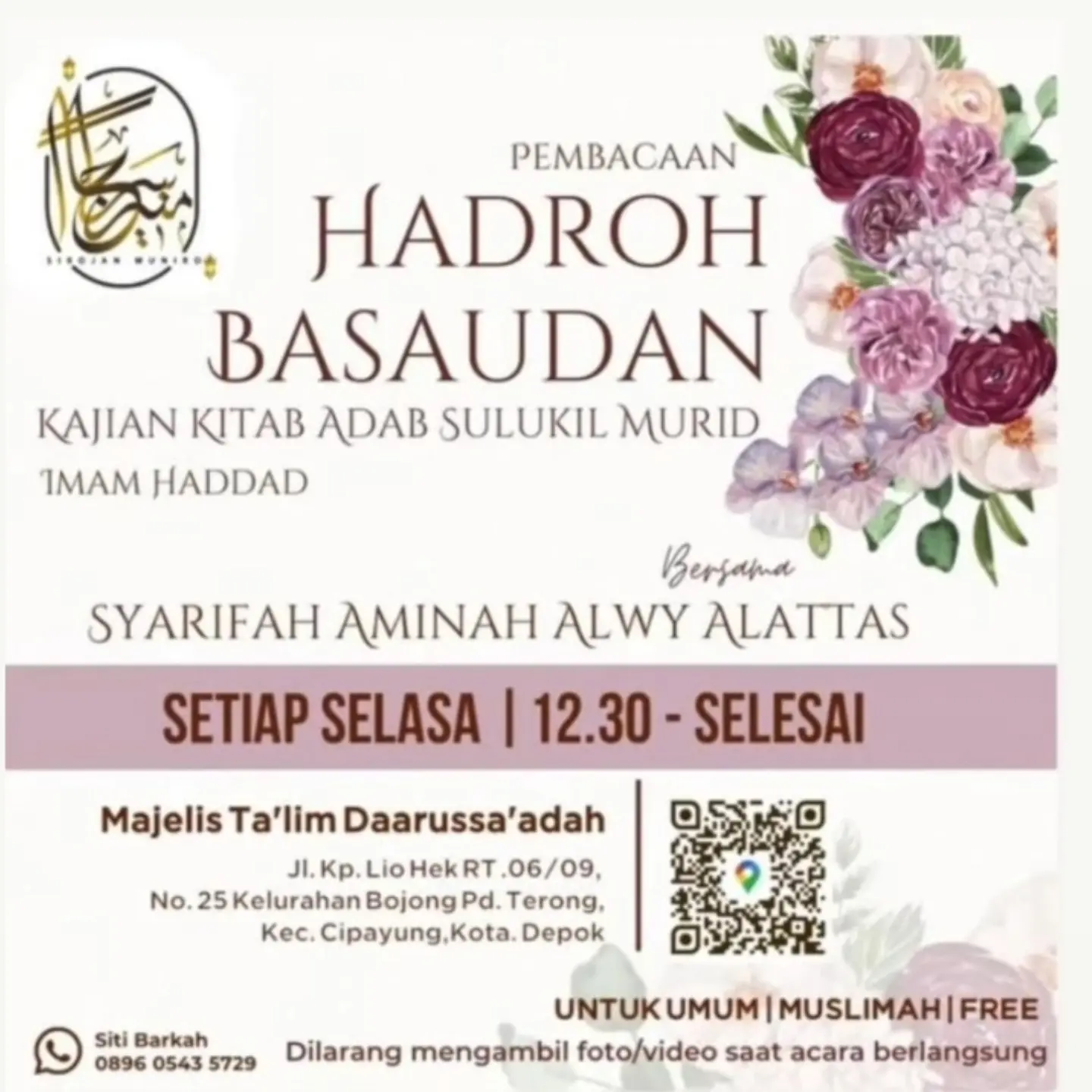 Pembacaan Hadroh Basaudan