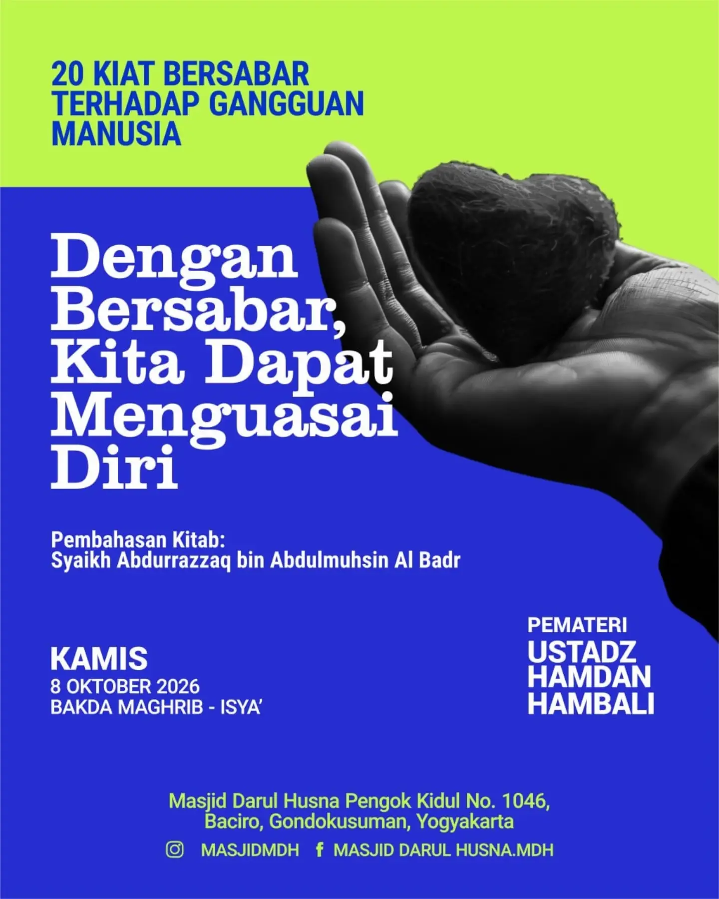 20 KIAT BERSABAR TERHADAP GANGGUAN MANUSIA