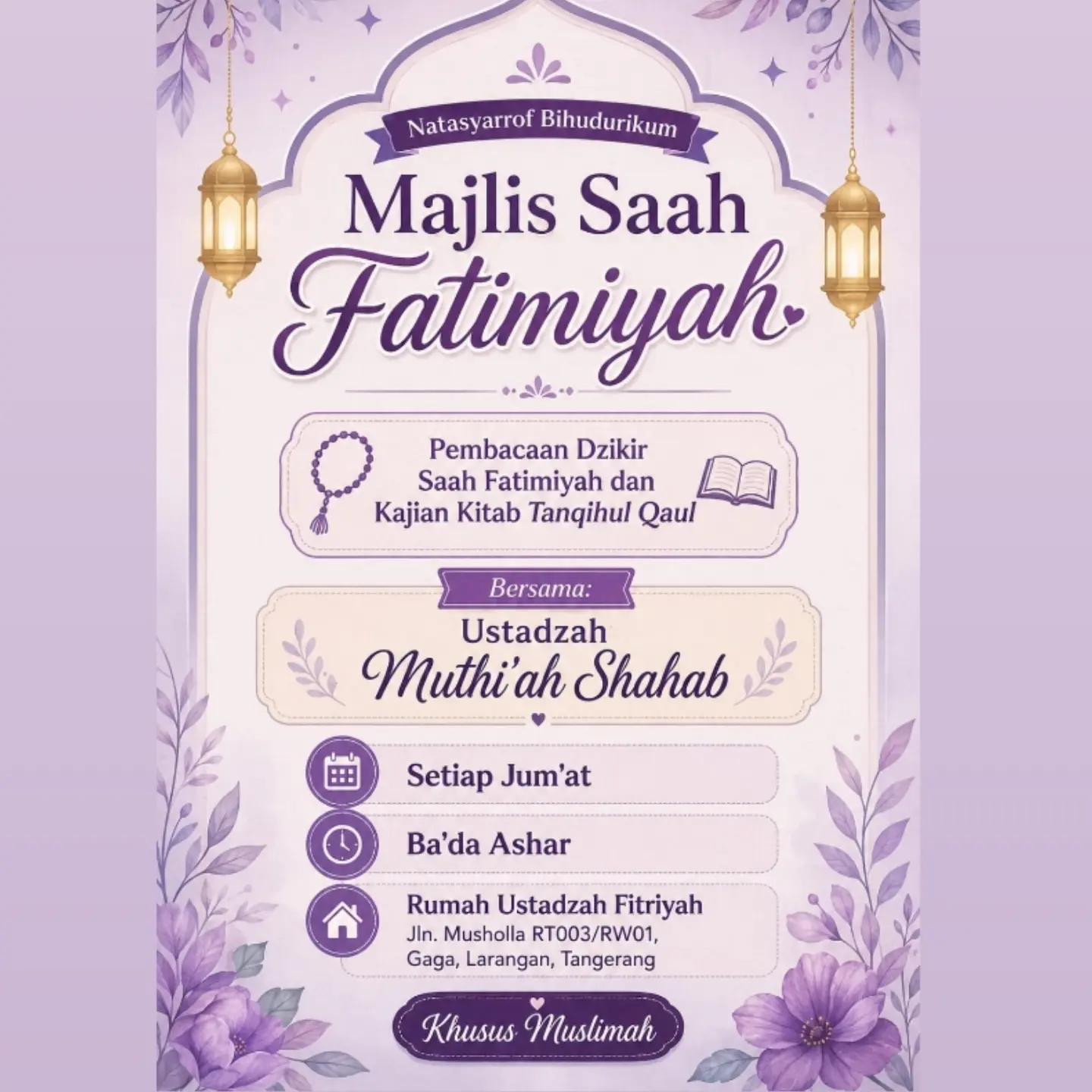 Majlis Saah Fatimiyah