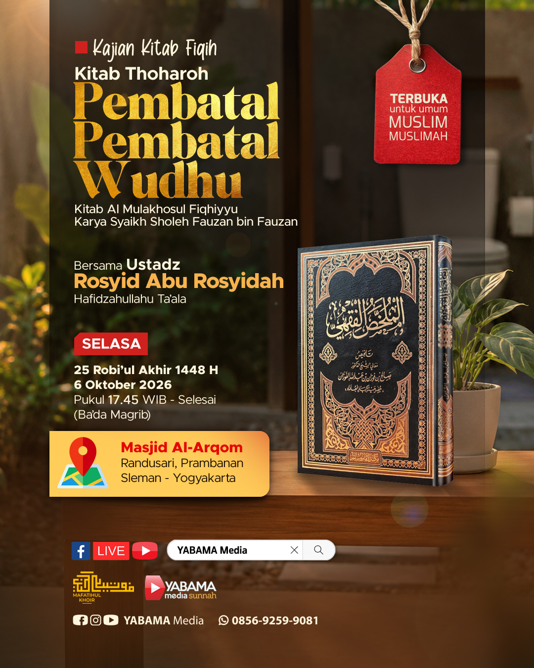 Undangan Kajian Kitab Fiqih