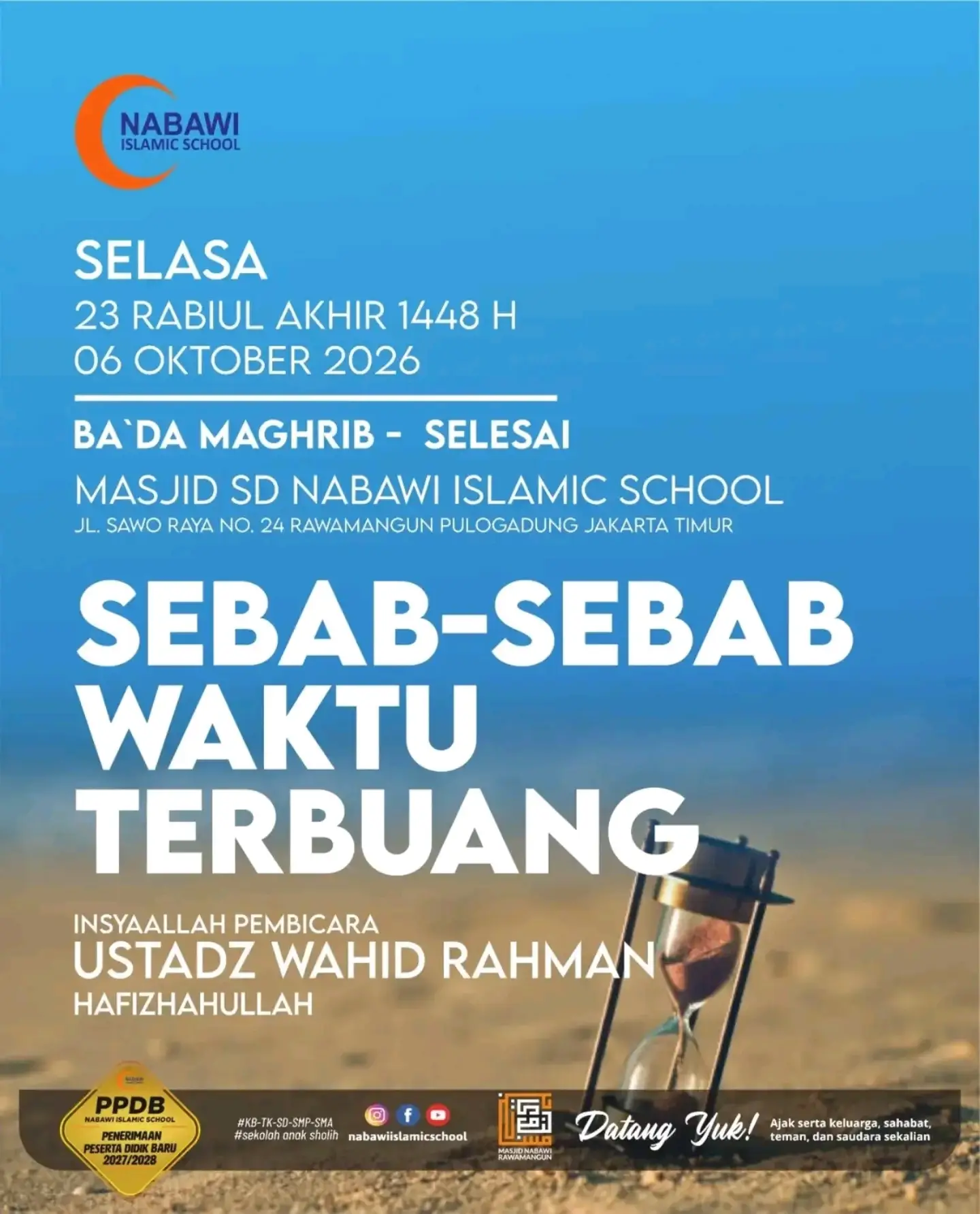SEBAB-SEBAB WAKTU TERBUANG