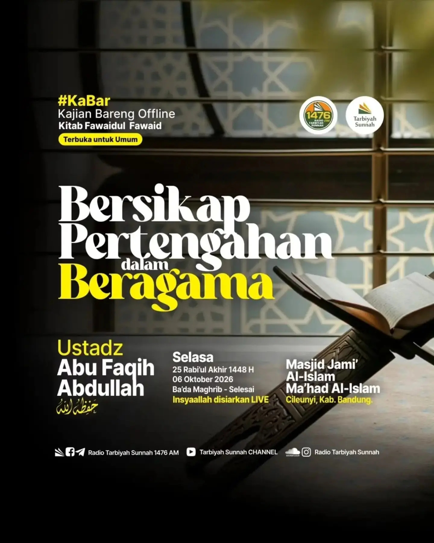 Bersikap Pertengahan dalam Beragama