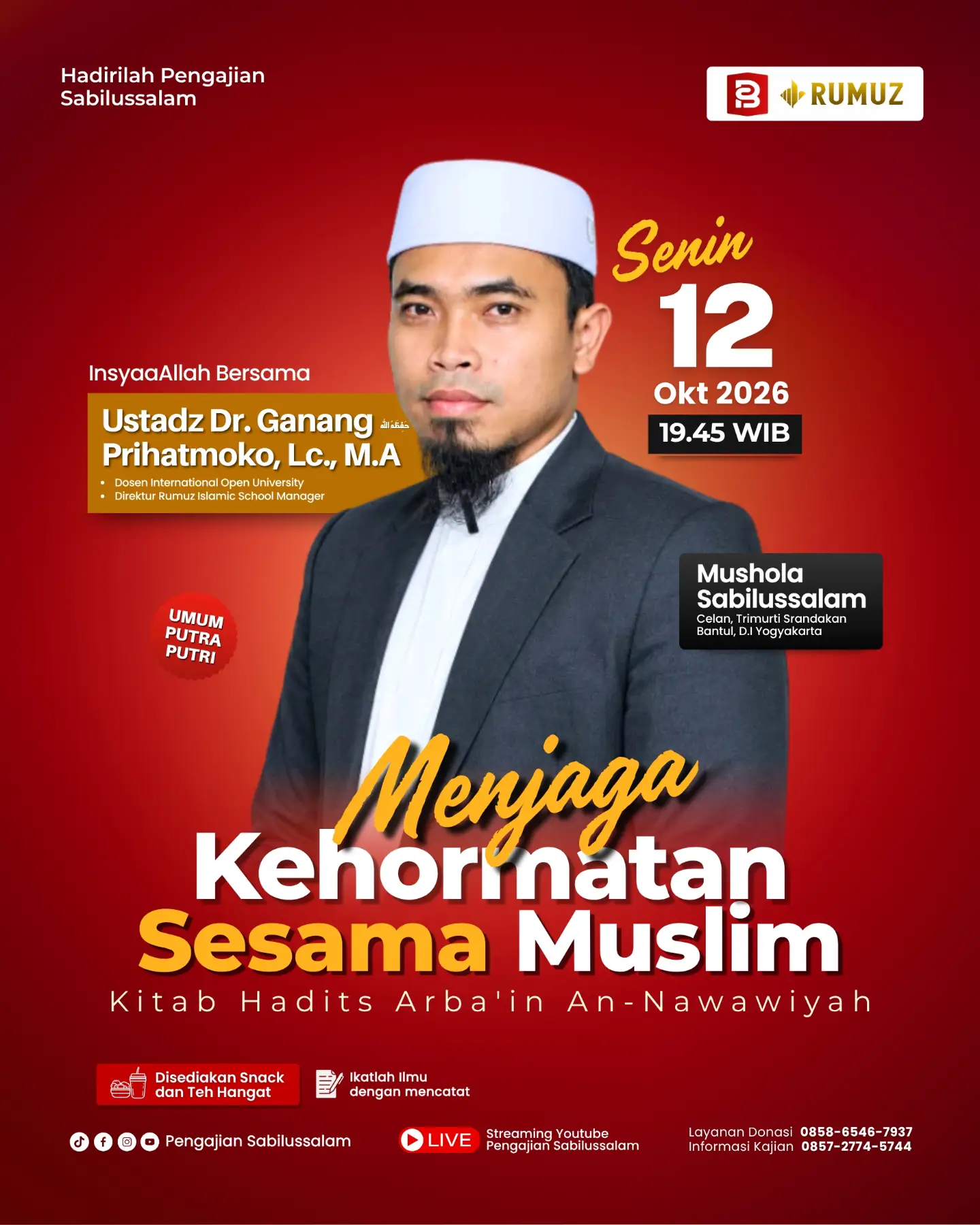 Menjaga Kehormatan Sesama Muslim
