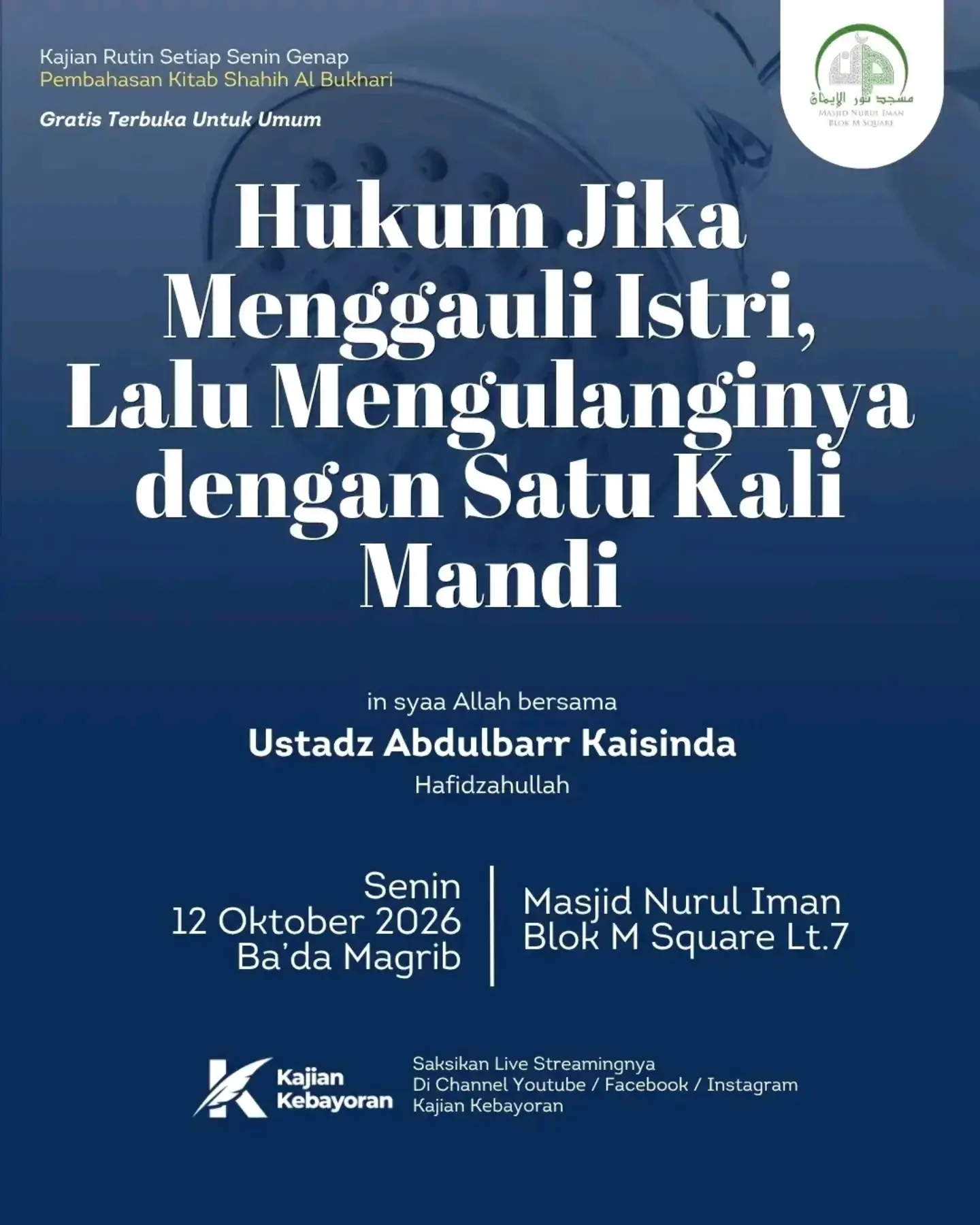 Hukum Jika Menggauli Istri, Lalu Mengulanginya dengan Satu Kali Mandi