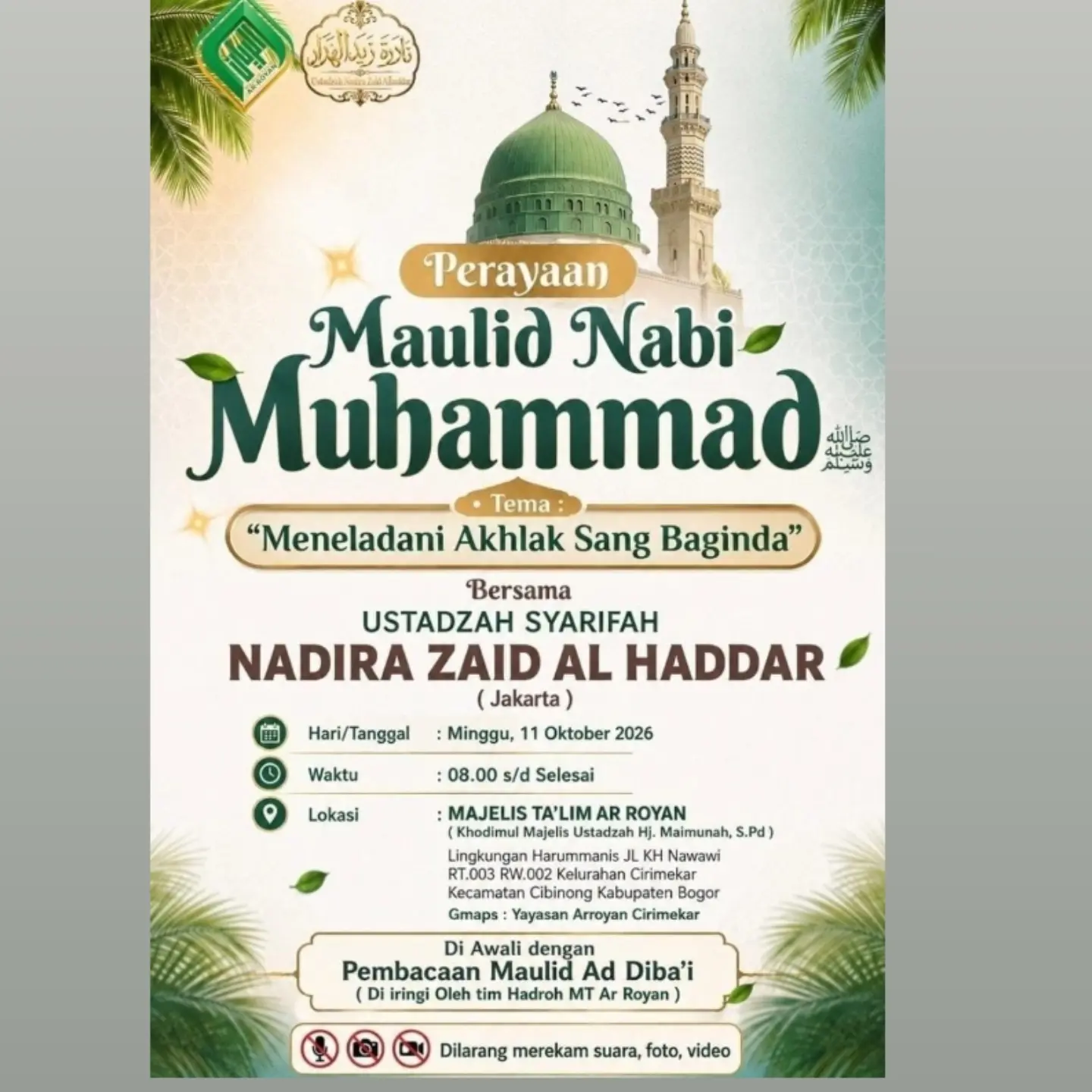 Perayaan Maulid Nabi Muhammad